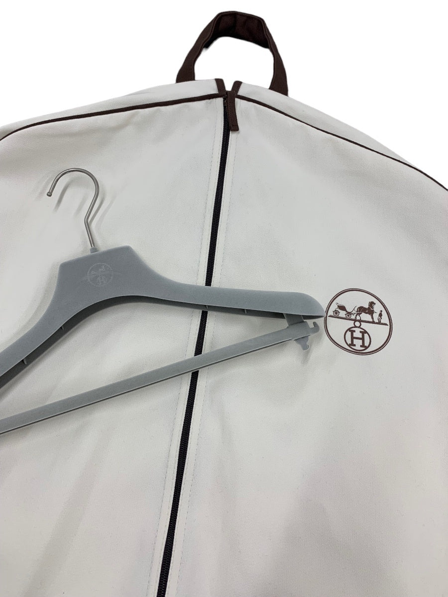 エルメス カシミヤダブルフェイス 3H0198DB ロングジレ ベスト 34 ネイビー 【SALE】