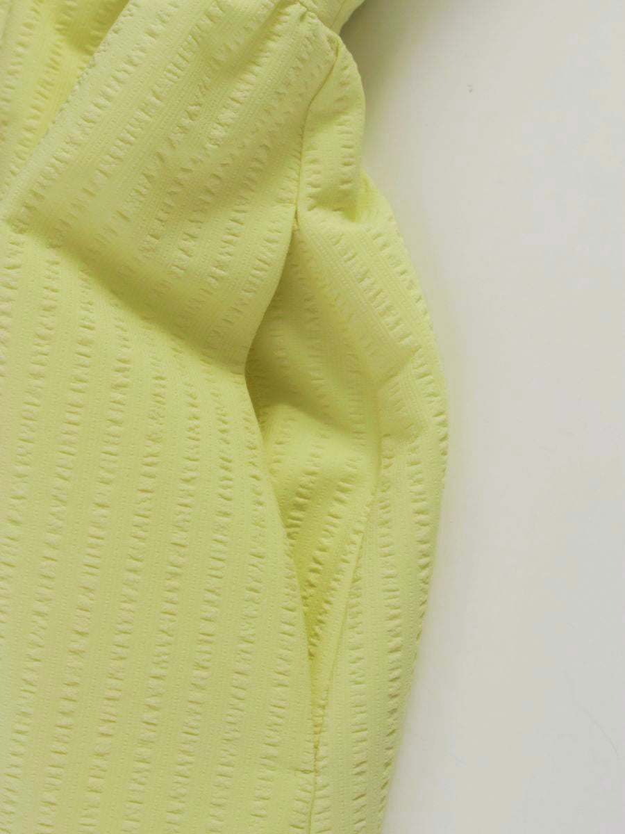 トッカ OPTOIM0240 ワンピース 4 イエロー フロントボタン ITMZ2L5NF754 【SALE】