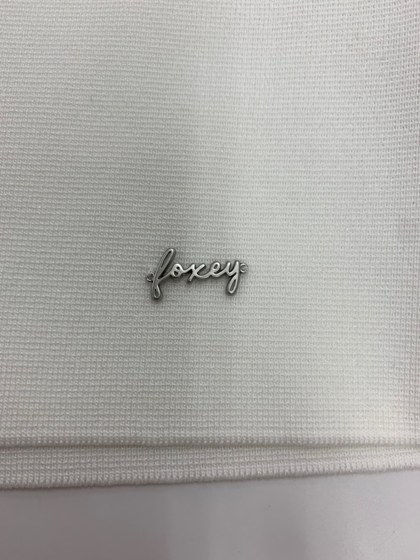 フォクシーブティック Knit Jacket Minuet 45335 ニットジャケット 40 ホワイト ITZEX0JOJX28