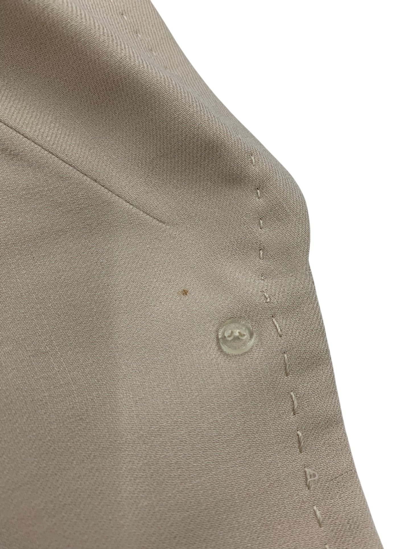 ハロッズ 15500231 ジャケット 2 ベージュ ロゴ ステッチ IT8V2PHSZNQ1