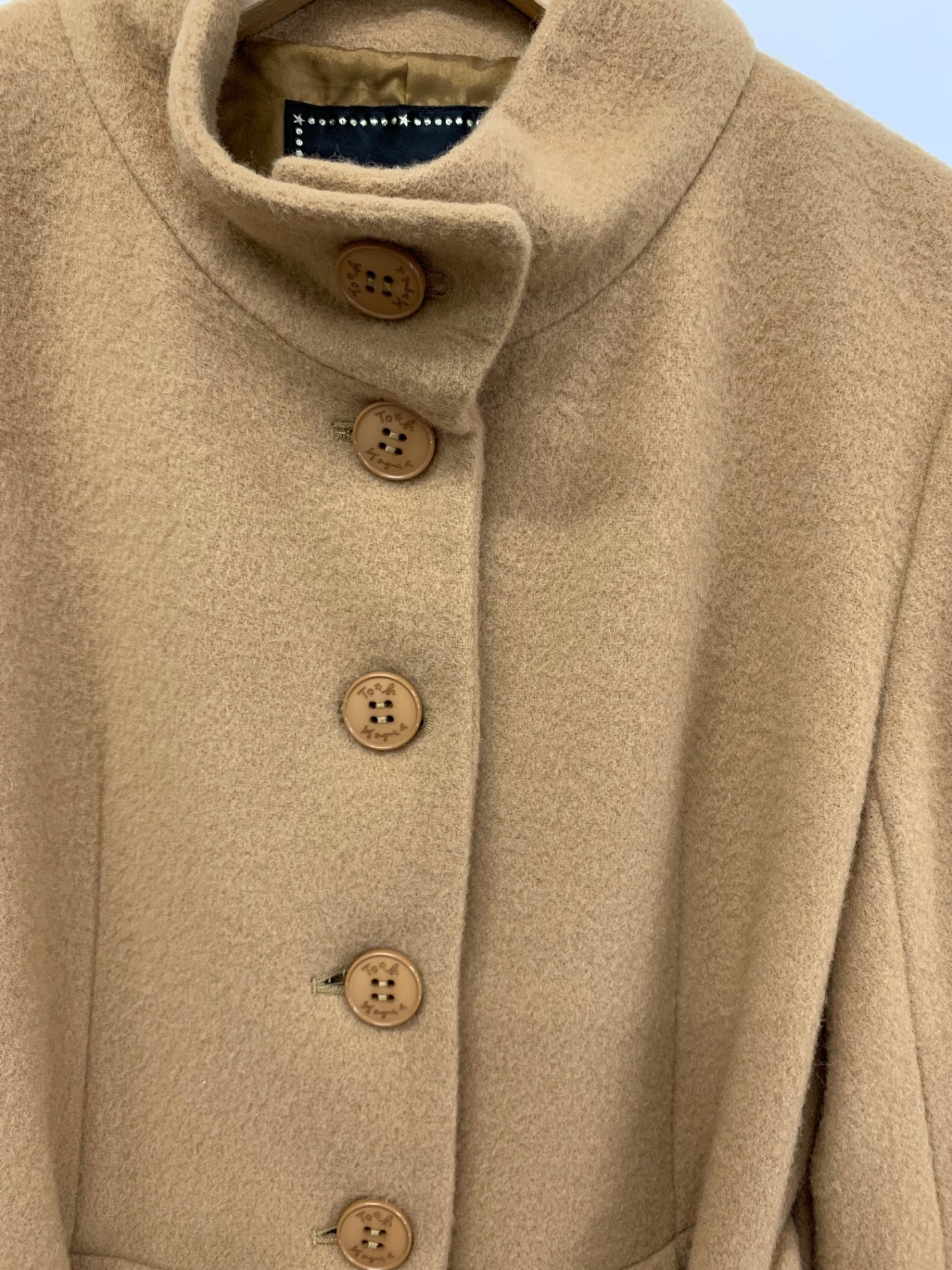 トゥービーバイアニエスベー WR43 MANTEAU スタンドカラーコート 5263WR43 36 キャメル 21AW ITPZ4XQBWOHK 【SALE】