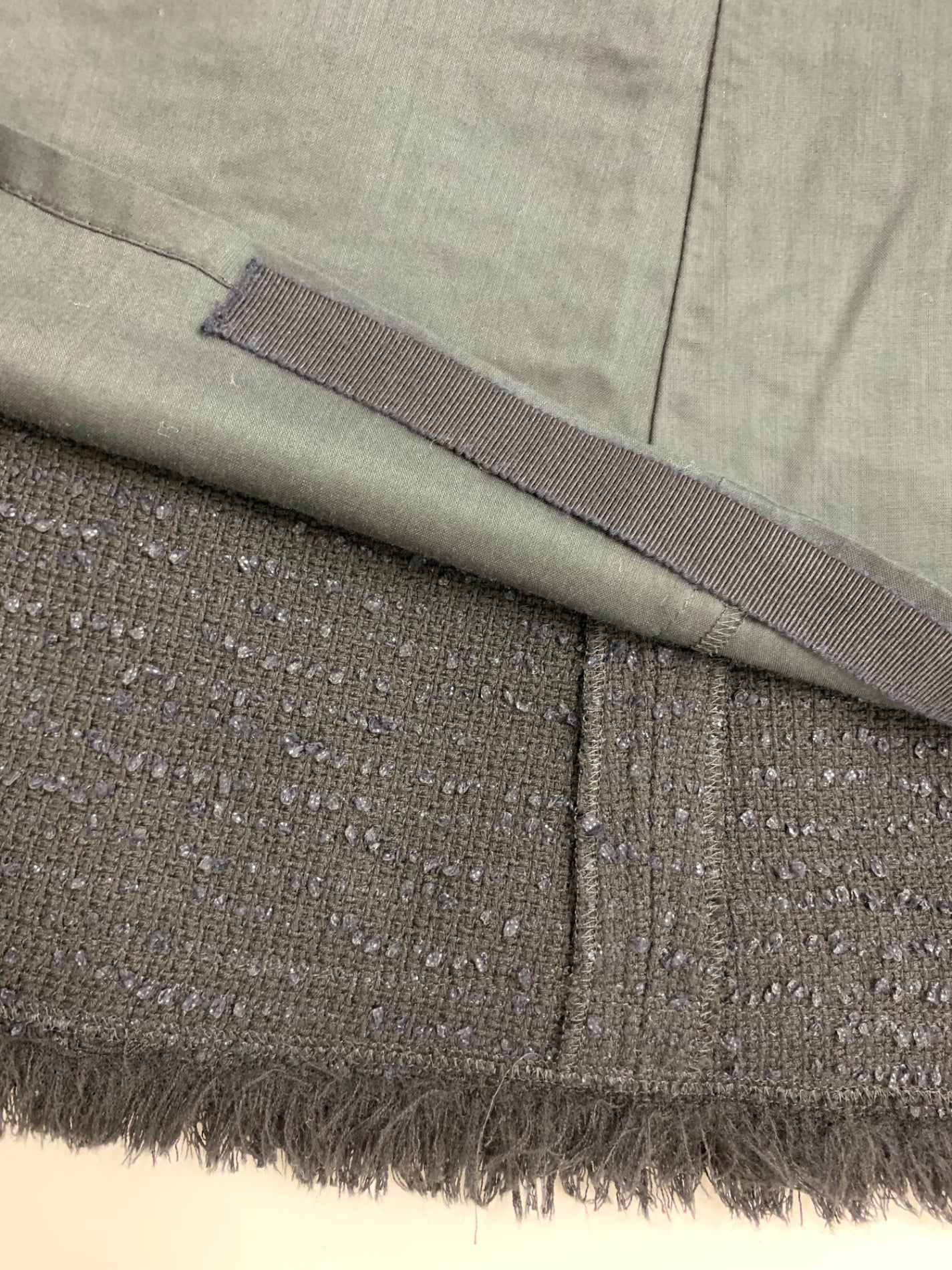 フォクシーブティック Madame Montagne 34180 スカートスーツ 3838 ブラック ツイード ITSFBDELZAMC