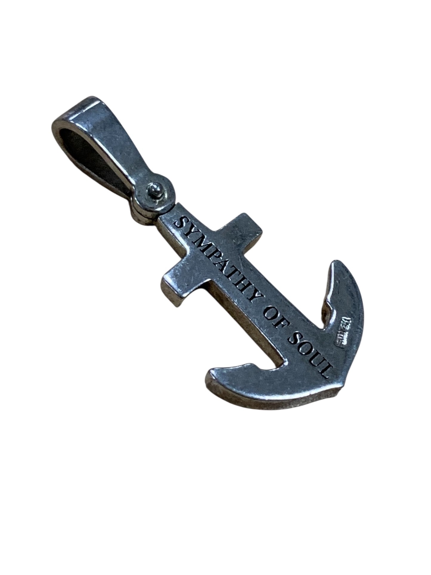 シンパシーオブソウル ネックレストップ シルバー アンカー 錨 SILVER ジルコニア ITJC7INZZ7I8