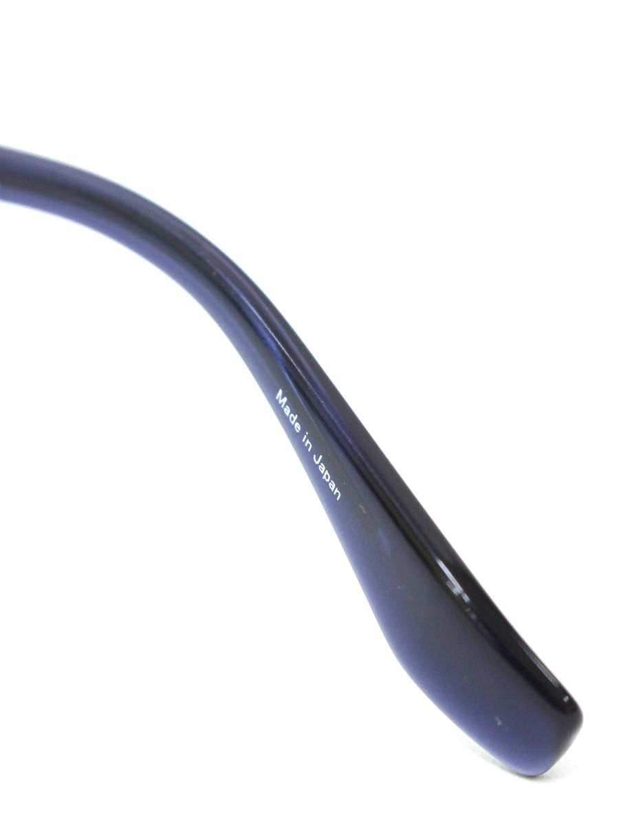 ラインアートシャルマン テノール・コレクション XL1469-LG メガネ シルバー/ネイビー コンビフレーム ハーフリム スクエア ITFMT6CUQTCC 【SALE】