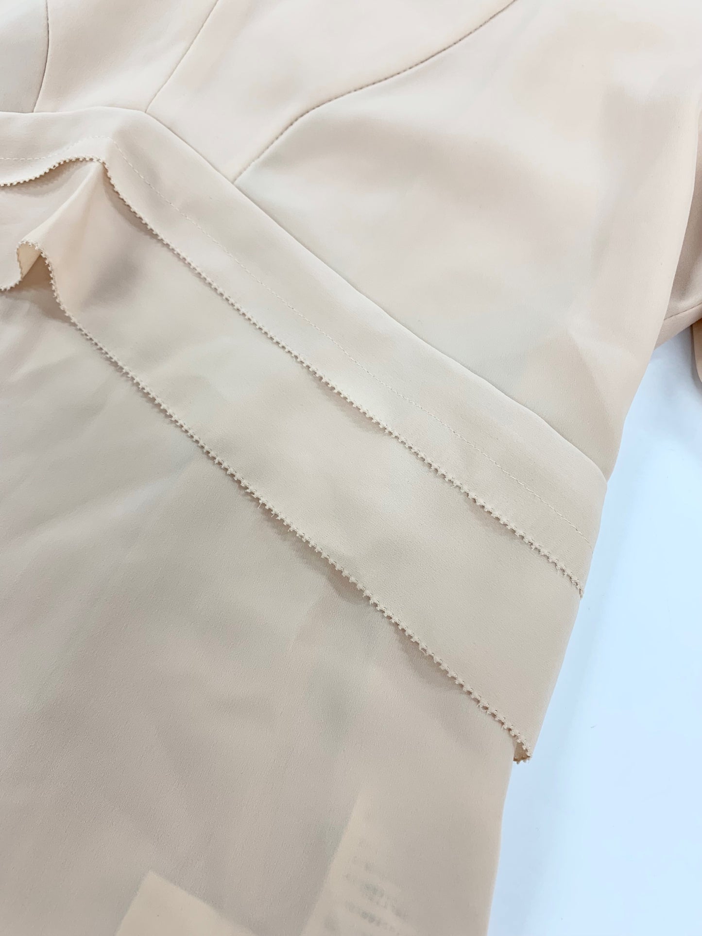 デイジーリンforフォクシー Photogenic Puff Blouse 06301 ブラウス 38 ベージュ IT73WTPN4D1S