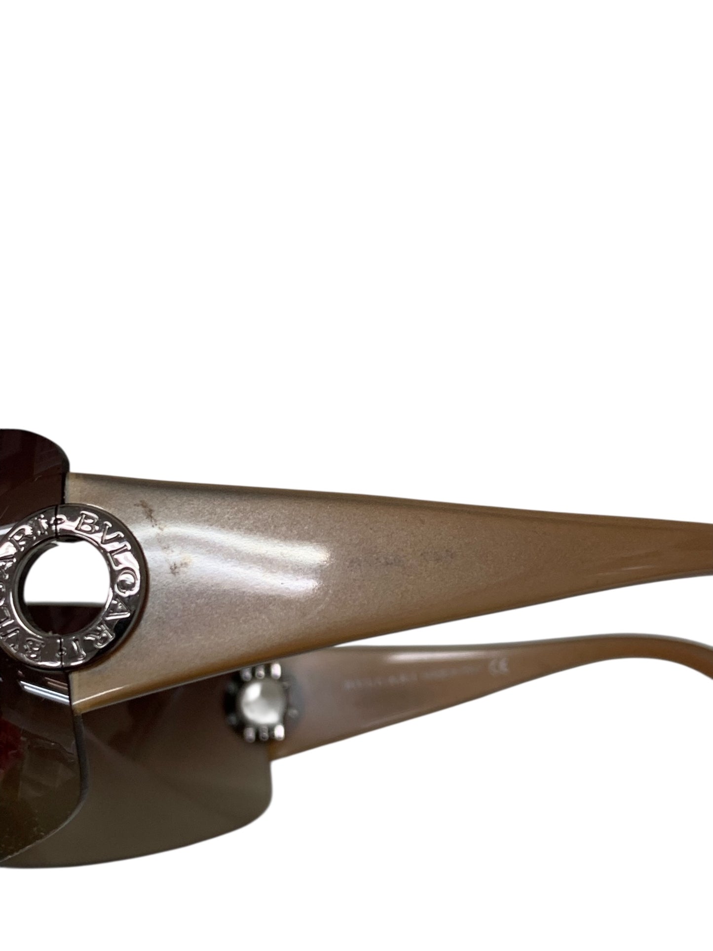 ブルガリ 647 サングラス ブラウン セルフレーム リムレス(フチなし) ITD322XBILKU