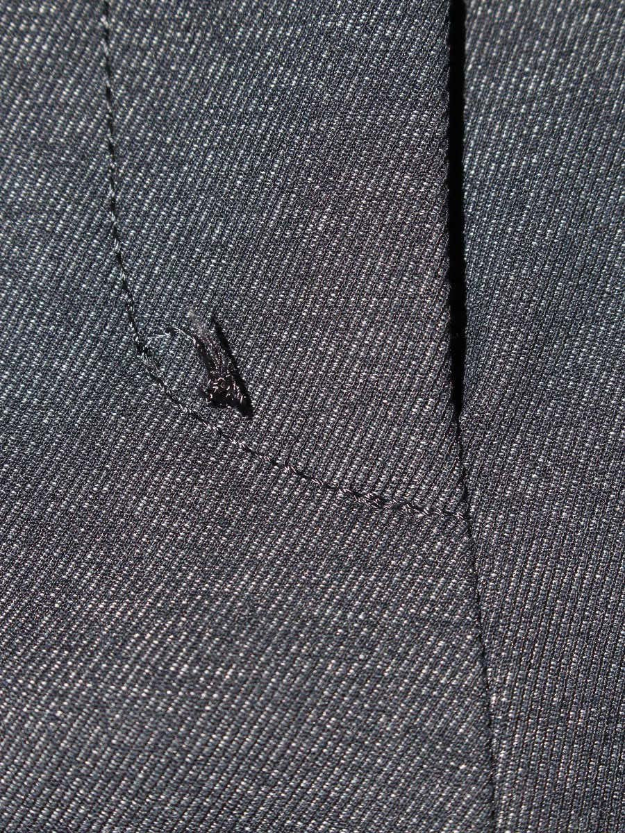 エムズグレイシー Denim like Pants 816314 パンツ 40 ネイビー パール ストレッチ IT1URAGHEVGE