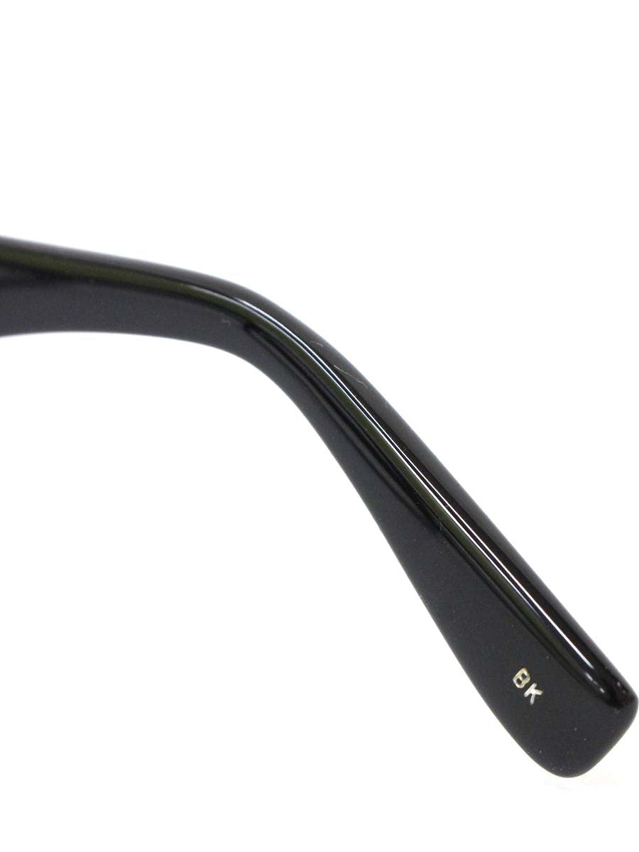 泰八郎謹製 金子眼鏡 Premire 3 メガネ ブラック 手造 セルロイド ウェリントン ITA2QREXFM0S