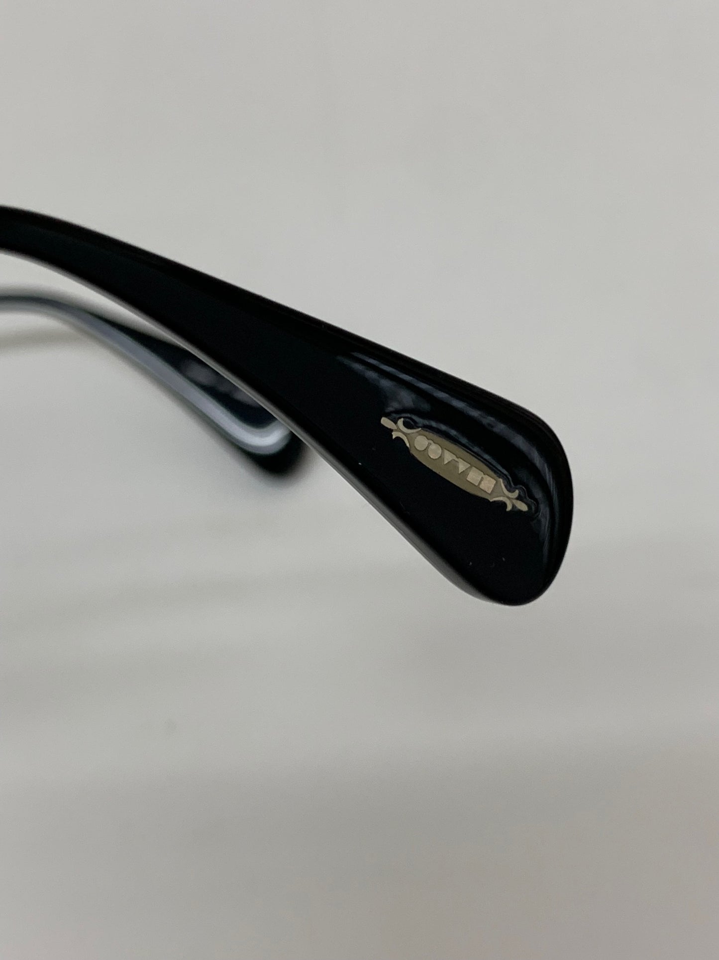 オリバーピープルズ Beekman ビークマン メガネ ブラック コンビフレーム ハーフリム サーモント ブロー ITUSIWCNTGPW 【SALE】