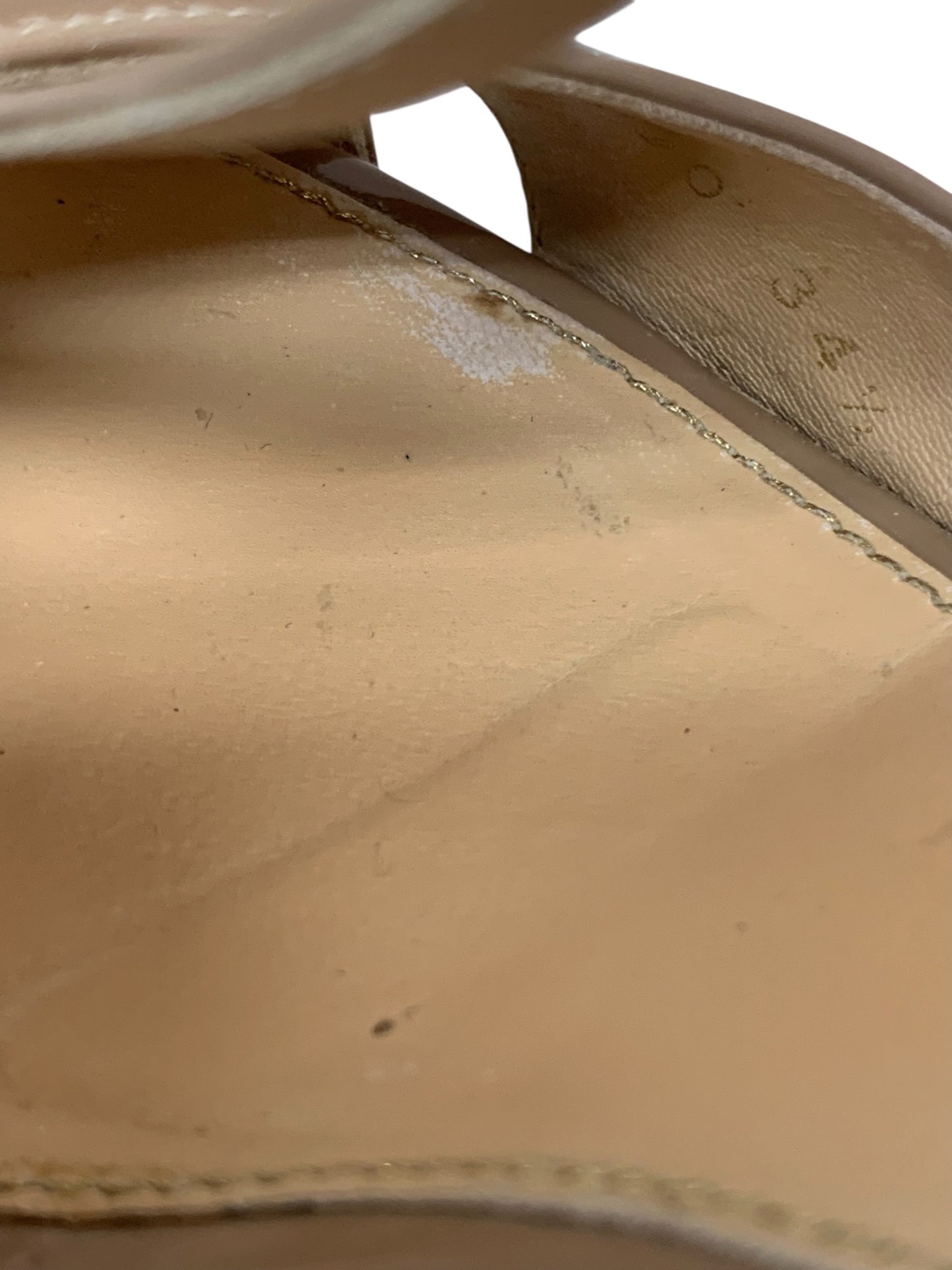 セルジオロッシ サンダル 34.5 ベージュ ウエッジソール ITDTJRTMOJJE 【SALE】