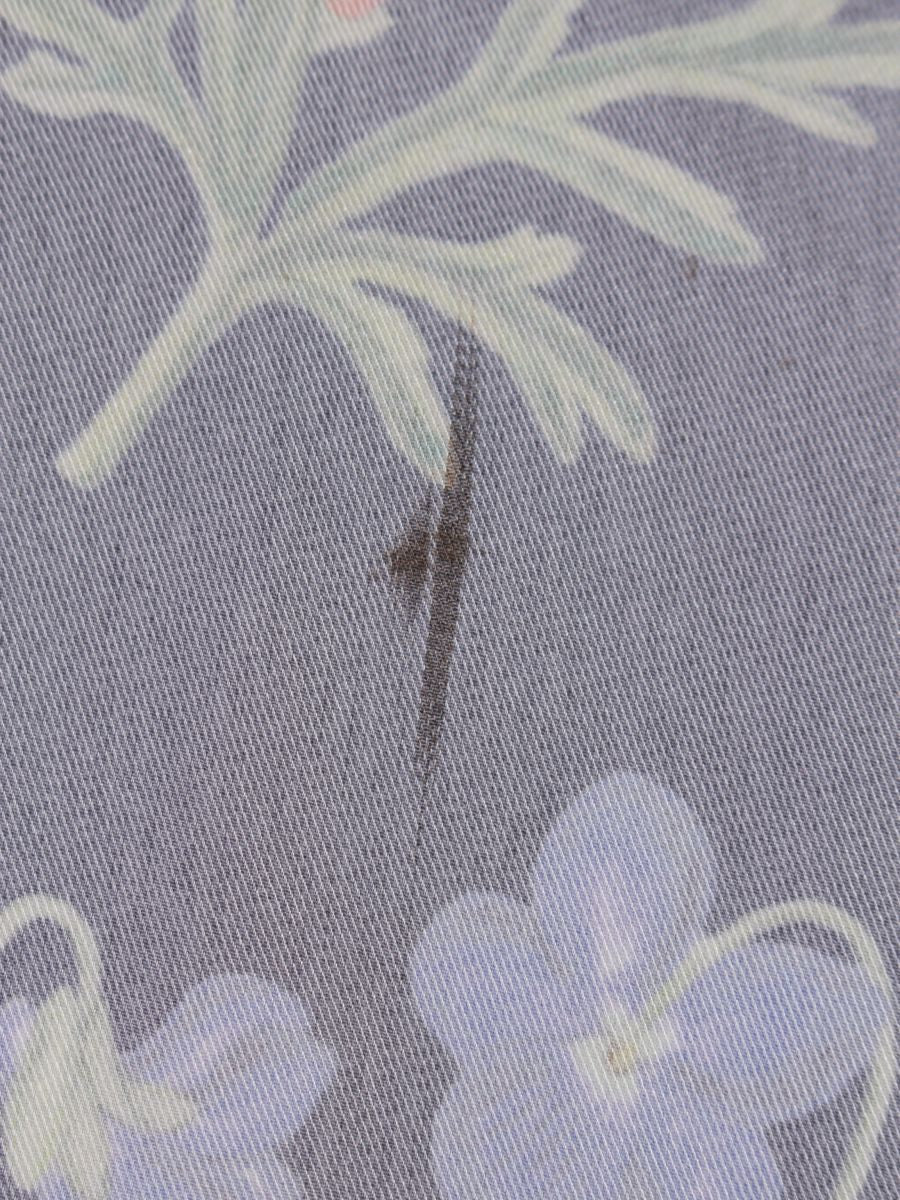 ブルーガール LL0221140 ワンピース 38 ブラック フラワープリント パフスリーブ ITY9S9ODBN8O