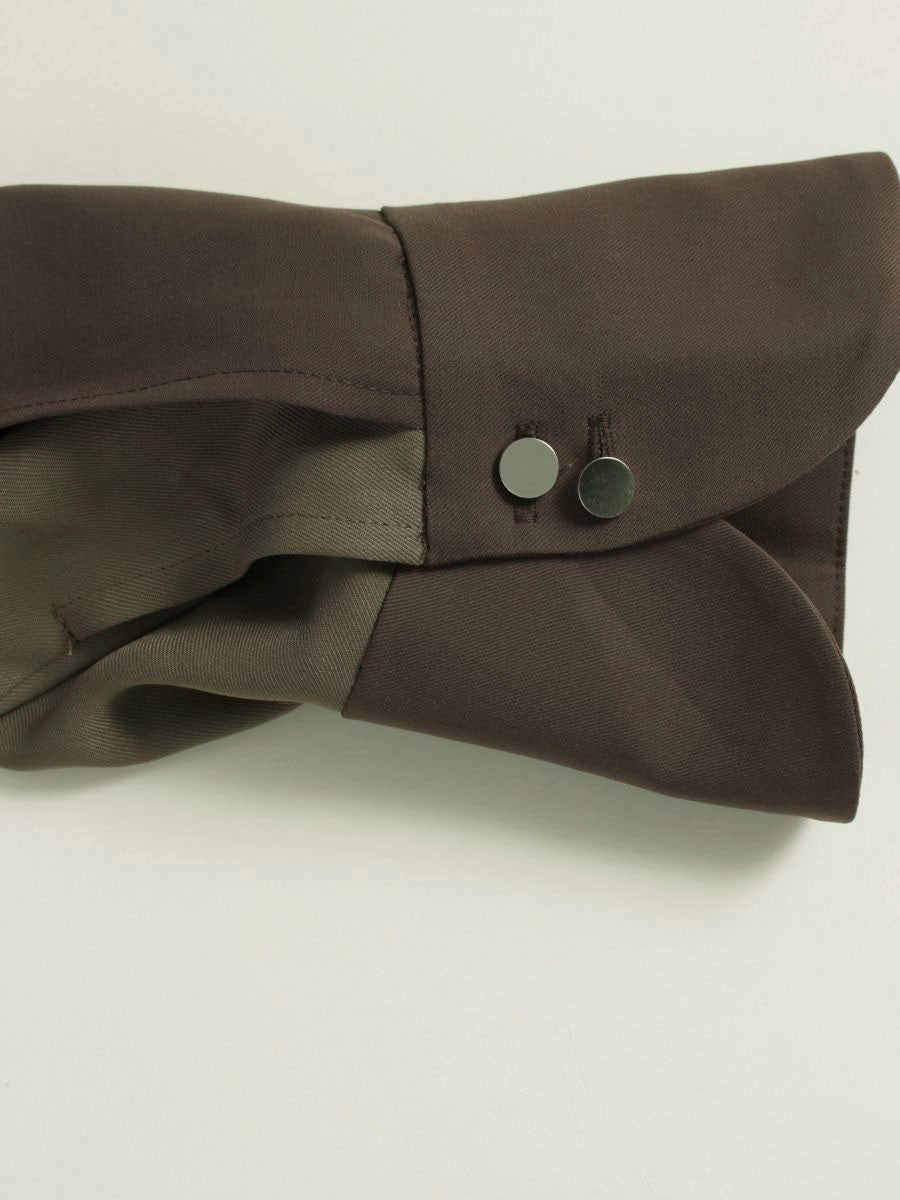 ユナイテッドトウキョウ タイインスパイアードコンビブラウス 145500008 F ブラウン IT5EWQOGLFYE