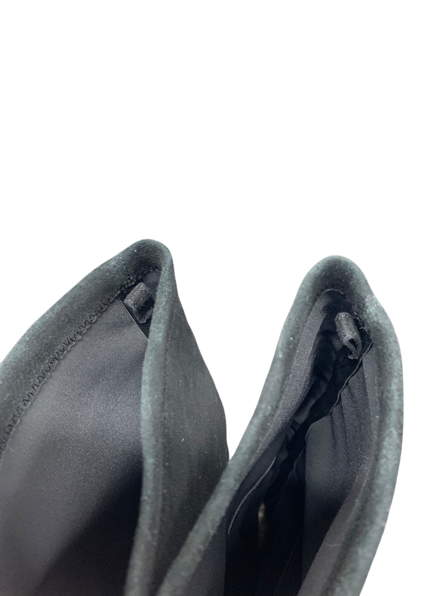 ツルバイマリコオイカワ ロングブーツ 37 ブラック ストレッチ スエード IT6EVPA1RC54