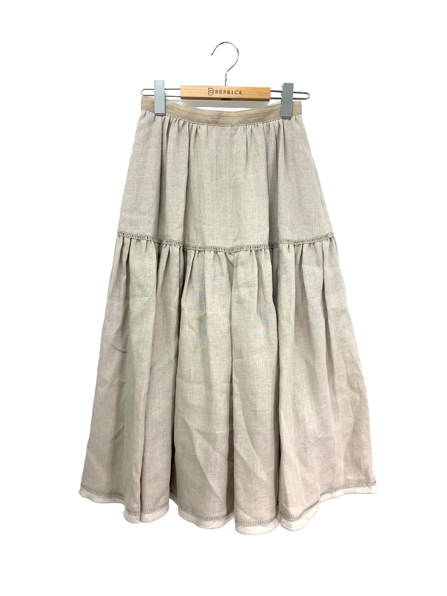 フォクシーブティック SKIRT MANOIR 44165 スカート 38 ベージュ 直営店舗限定カラー | 中古ブランド品・古着通販ビープライス