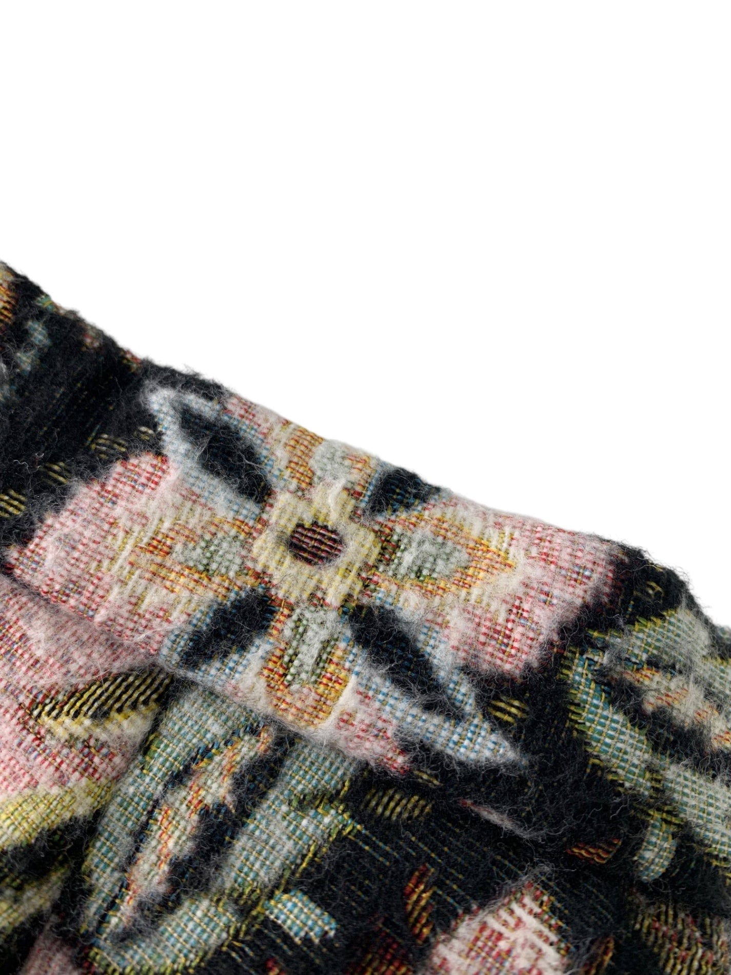 グレースコンチネンタル タックフレアジャガードスカート 0122421016 36 ブラック ITRN9KTX216Q