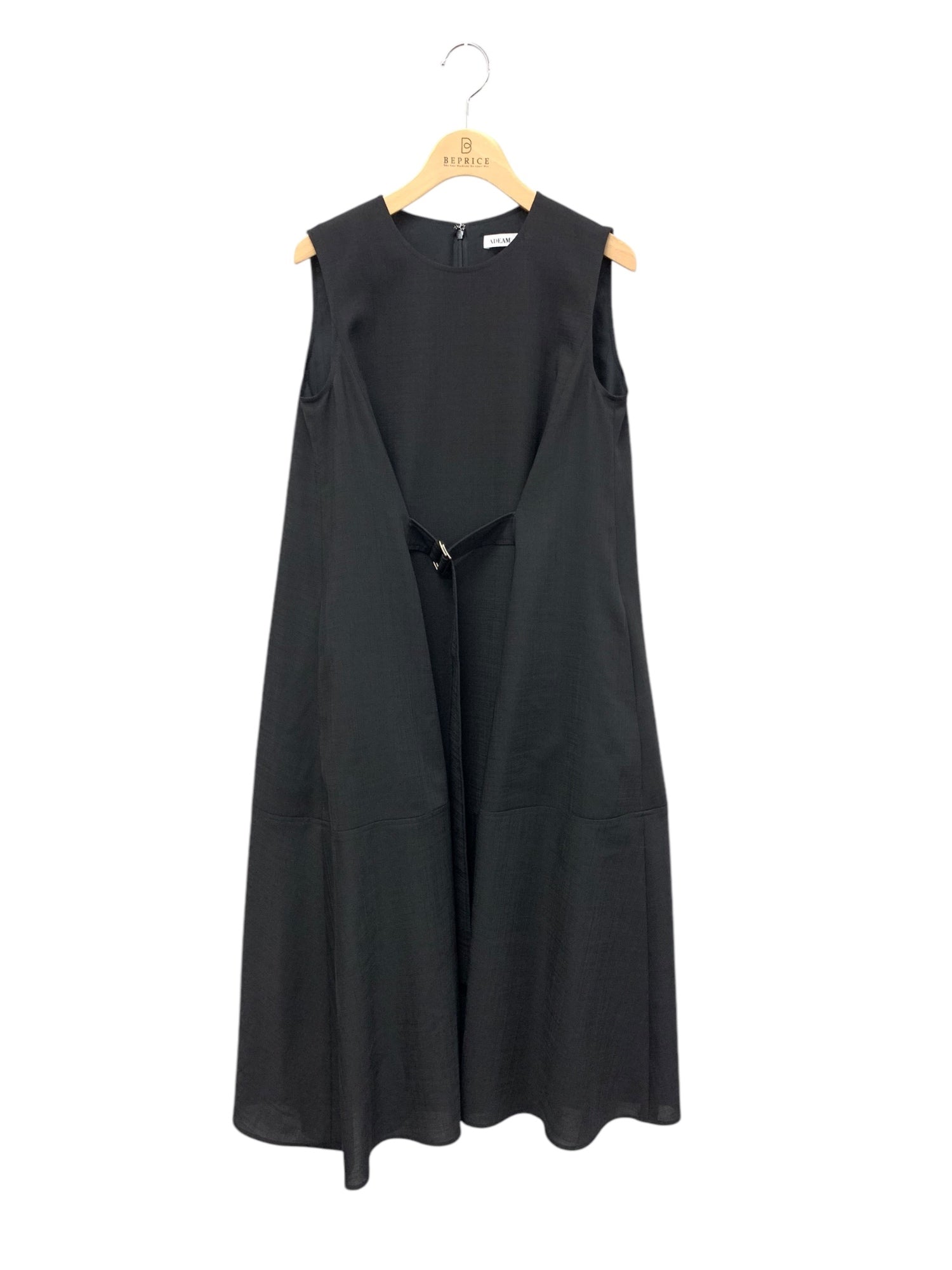 アディアム Belted Parachute Dress 45090 ワンピース 0 ブラック | 中古ブランド品・古着通販ビープライス