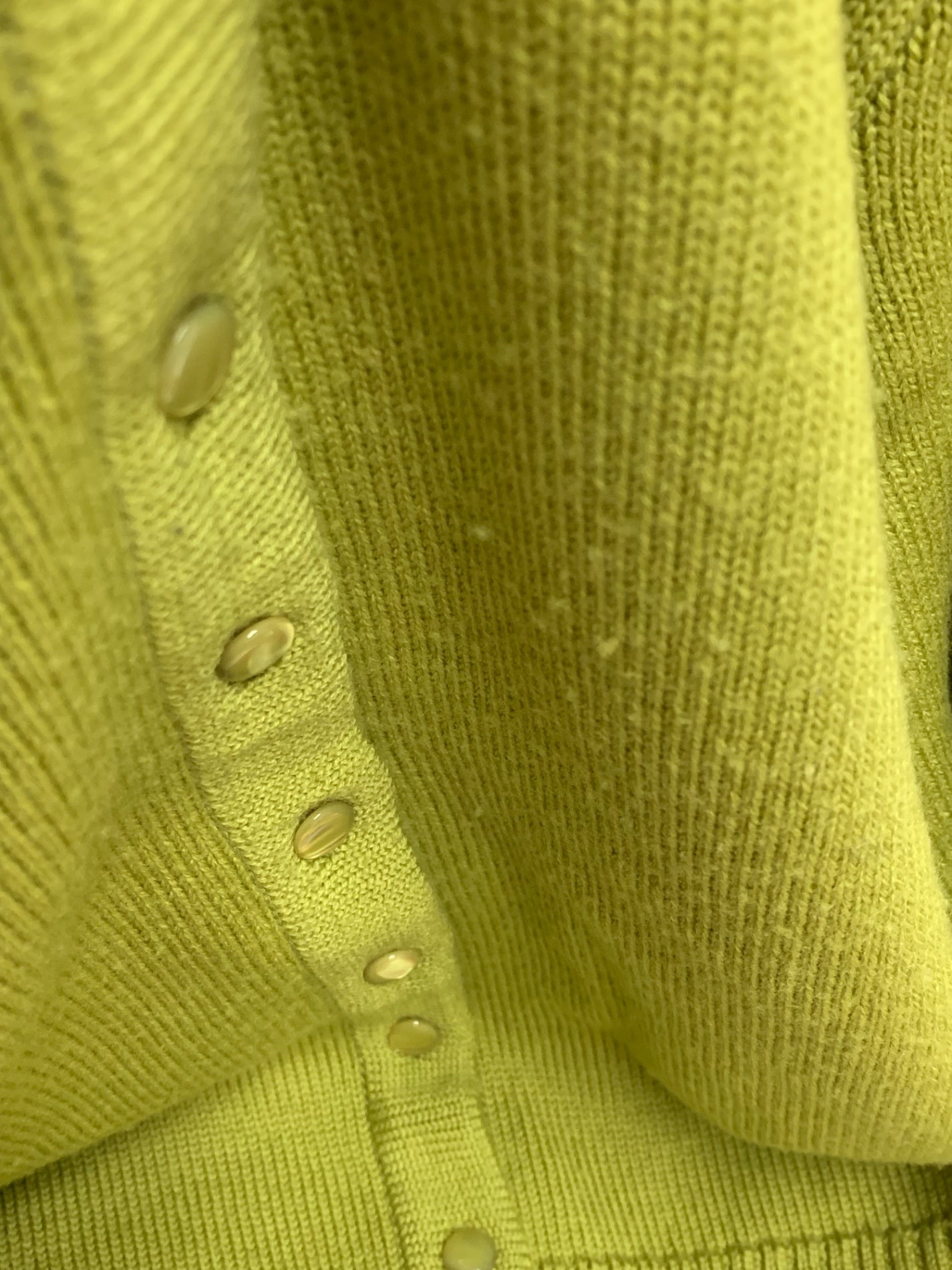 ルネ 6342180 カーディガン 36 グリーン ウール ニット ITD54HHIW82O