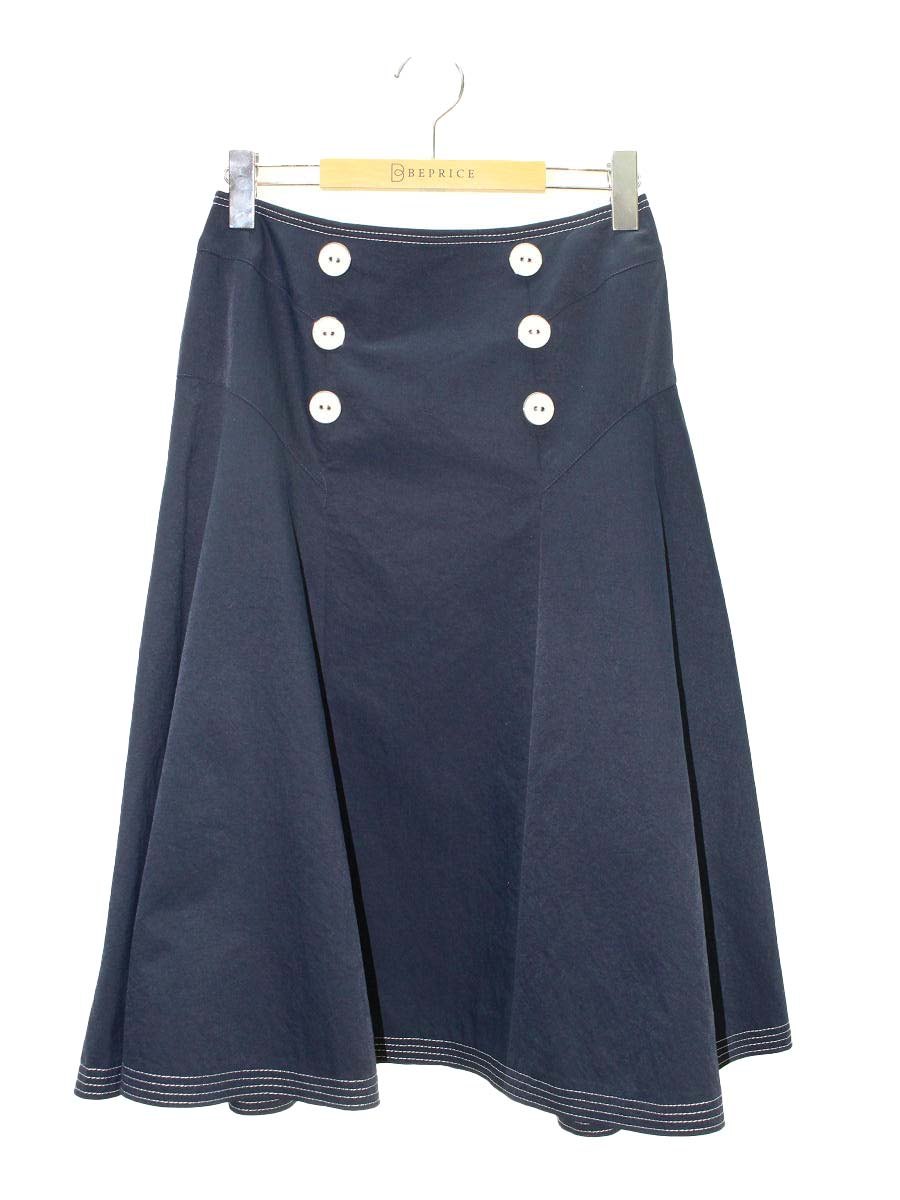 【タグ付き】エムズグレイシー フレアスカート リボン 40 L エムズグレイシー 40 フレアスカート タグ付き】エムズグレイシー