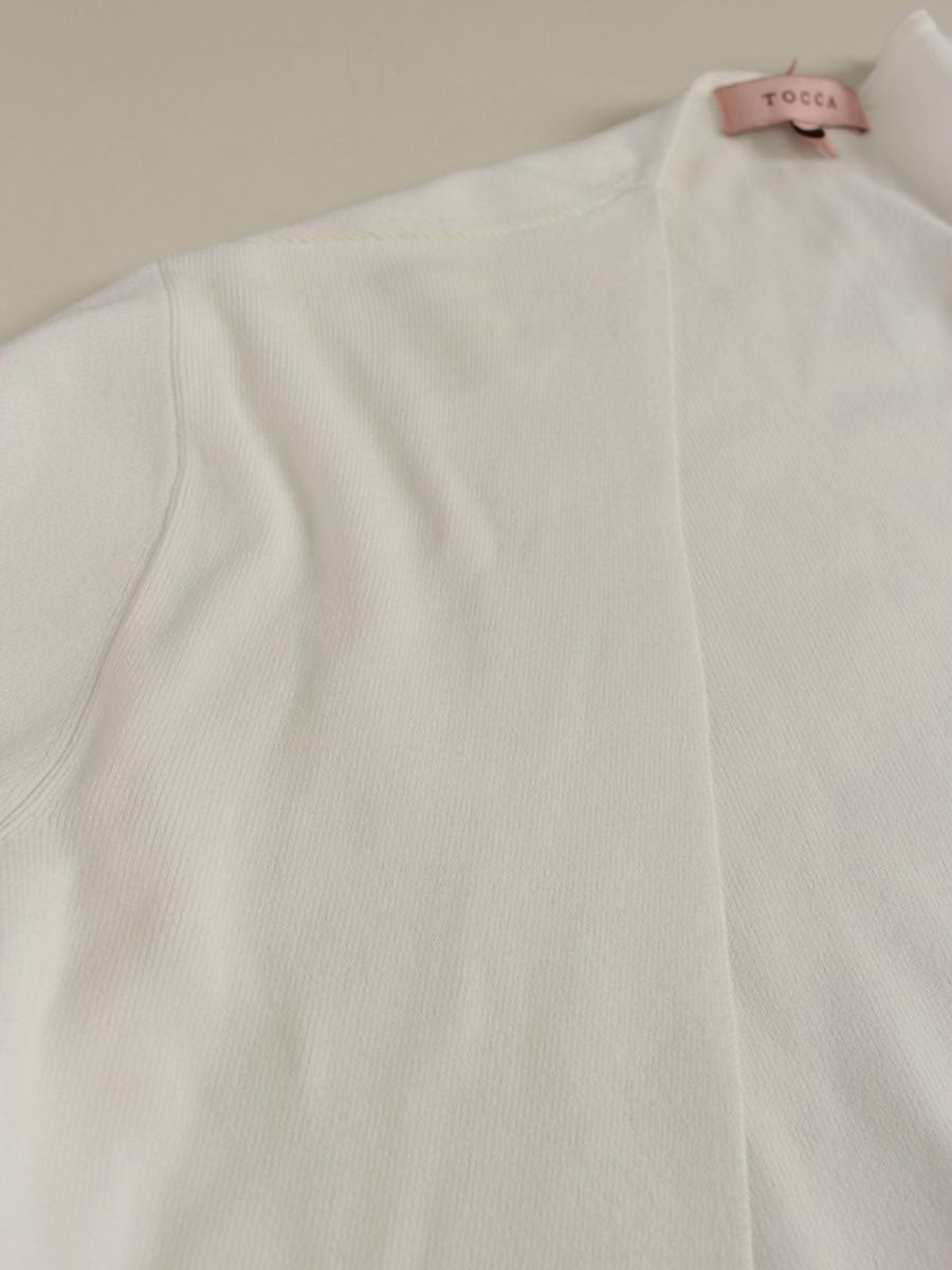 トッカ KRTOBA0010 カーディガン M ホワイト ITRNA1ARSD0Y 【SALE】