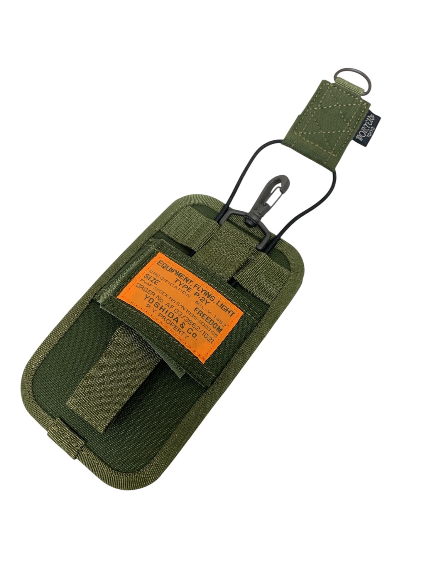 ポーター PORTER FLYING ACE DEVICE HOLDER 863-17936 カーキグリーン IT0DQBLP8KR8