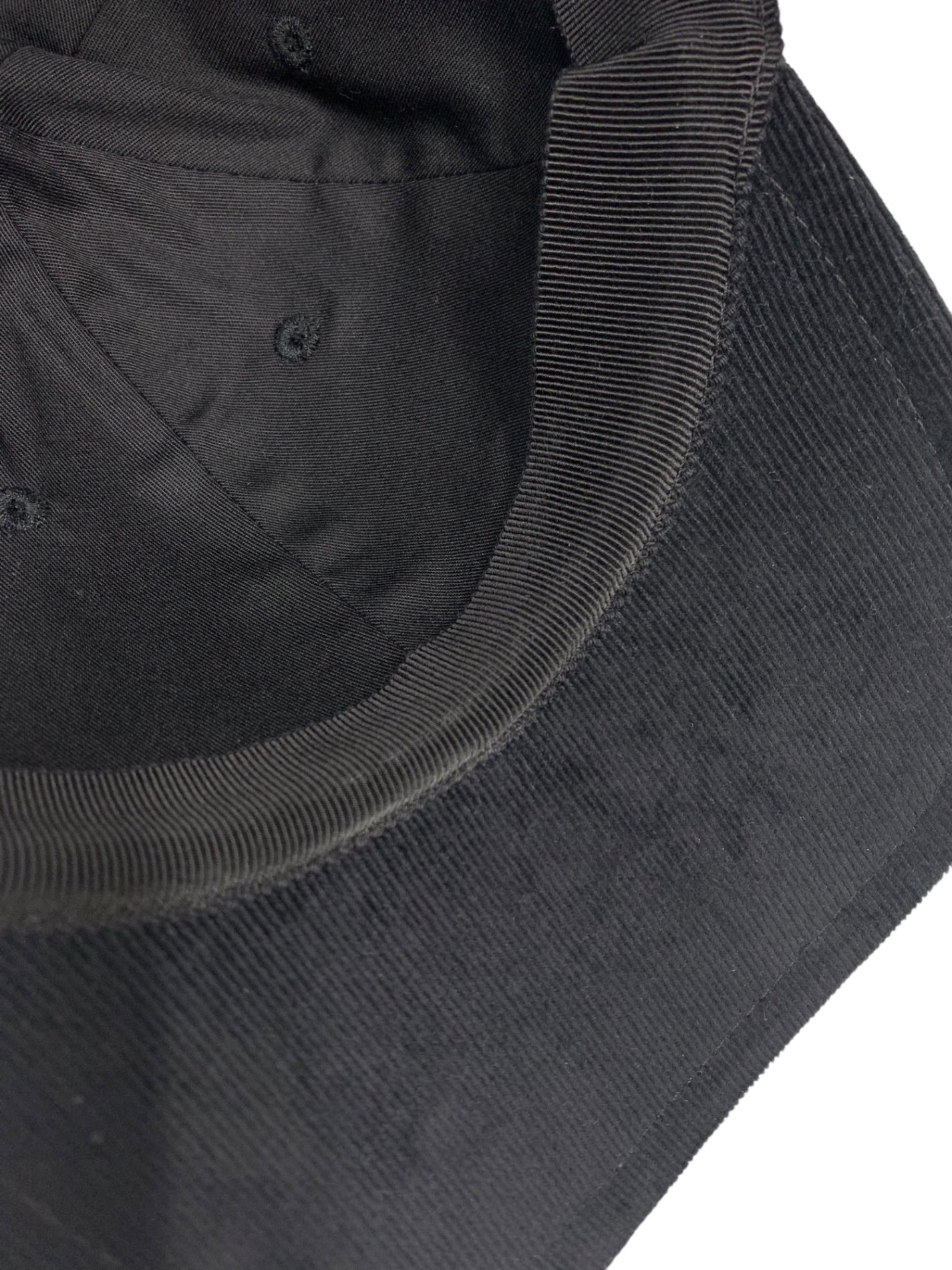 サンローランパリ ヴィンテージキャップ(コーデュロイ) ブラック コーデュロイ IT6XRLDTRVVA