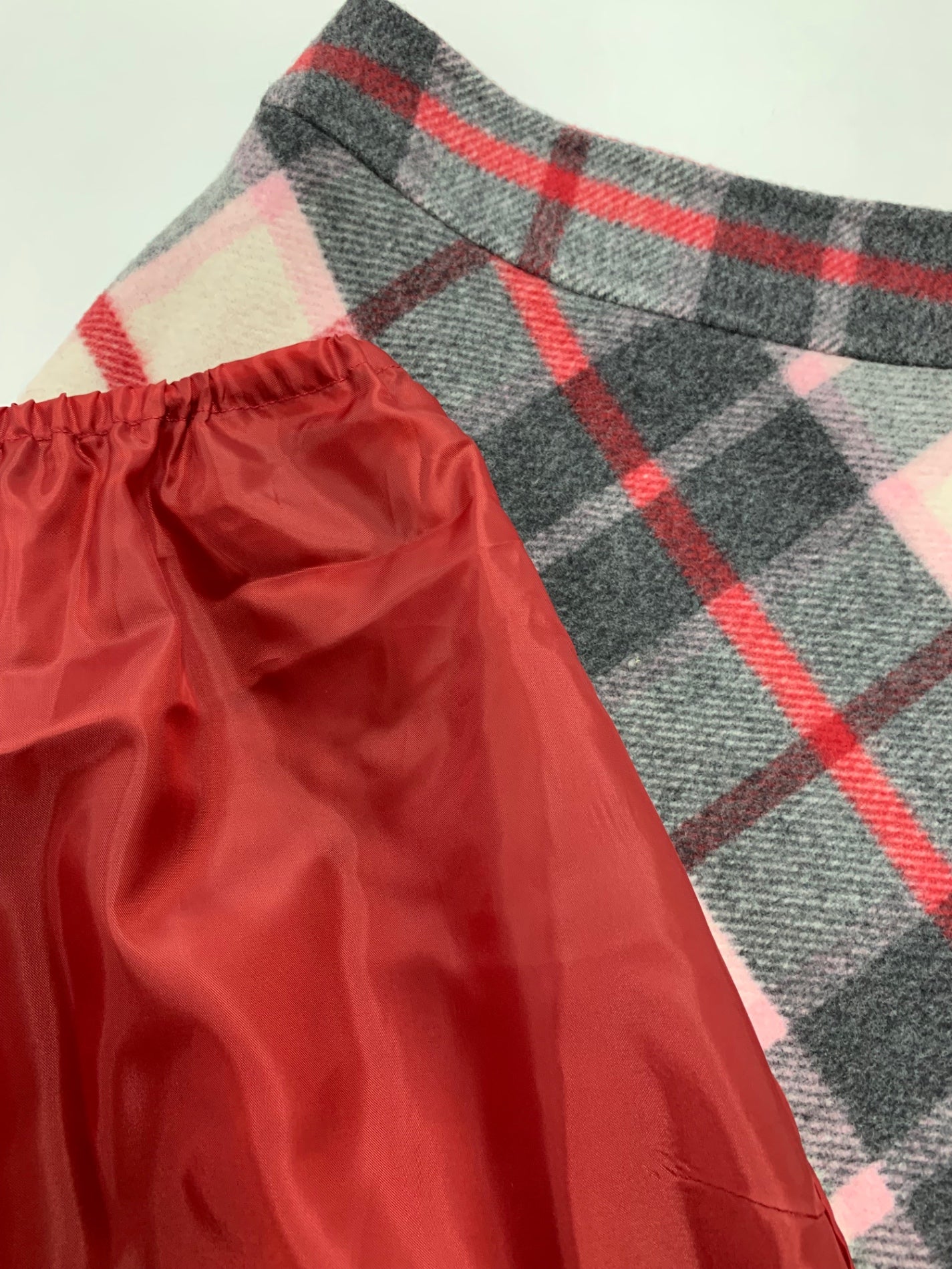 エムズグレイシー リバーシブルフレアースカート 217622 36 レッド ITGV9LT32RPK