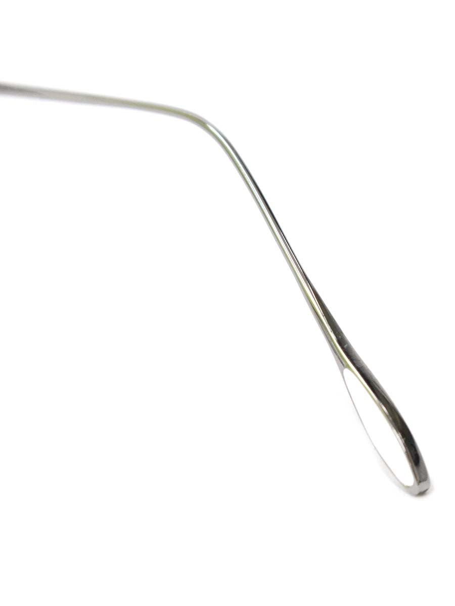 ユウイチトヤマ danny U-075 メガネ シルバー(COL.03 ) メタルフレーム ハーフリム オーバル ITBL67L3W5B4 【SALE】