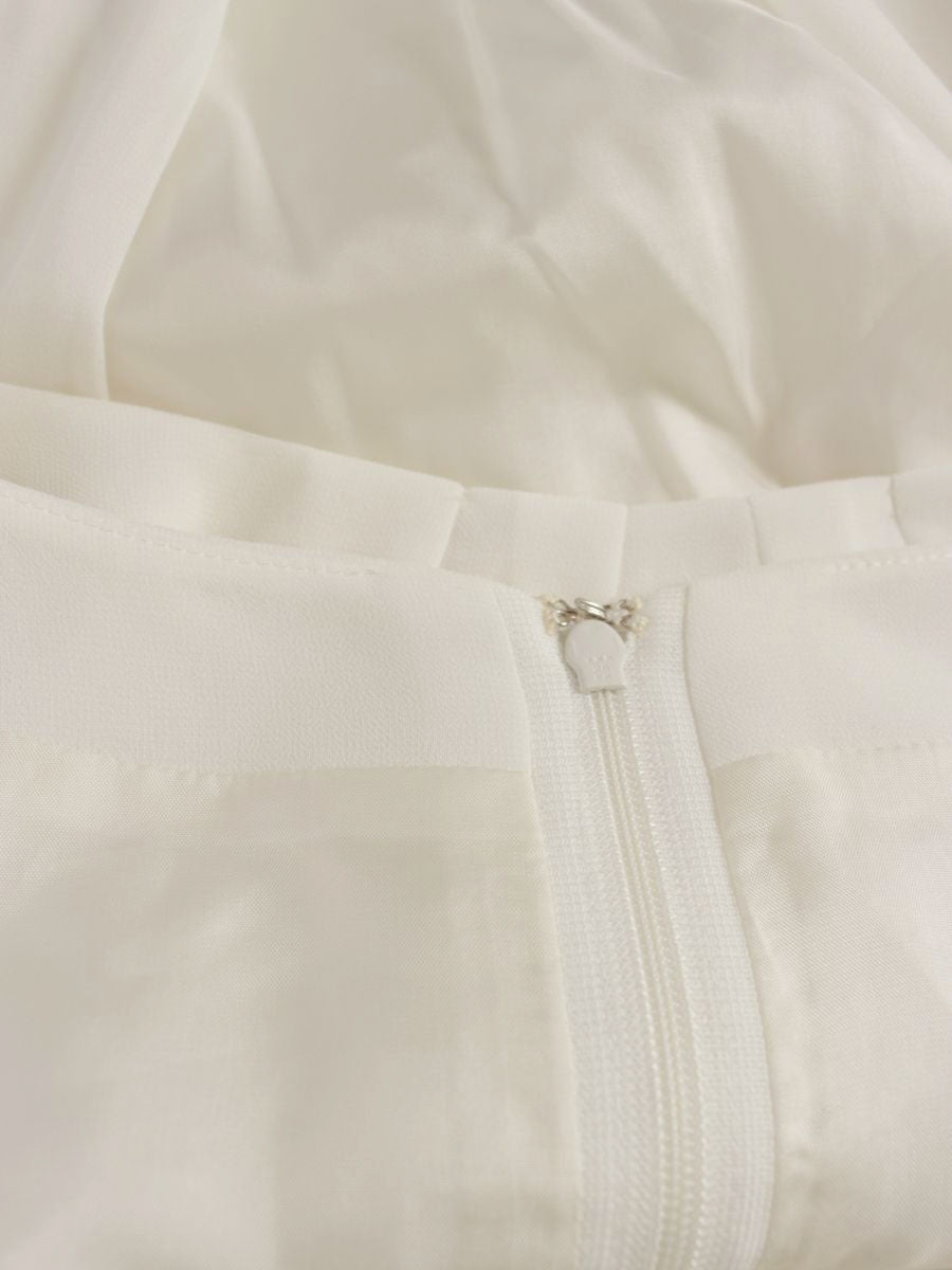 エリザ 27508181 ワンピース 2 ピンク ツイード スパンコール 袖シアー ITK06ZJGNRXO