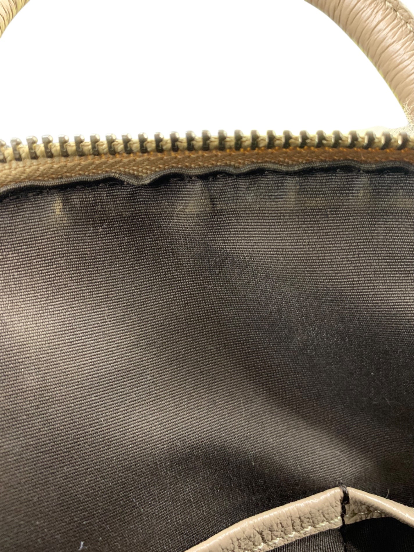 エムズグレイシー バッグ ベージュ ファー ITKYKHGTU3NS