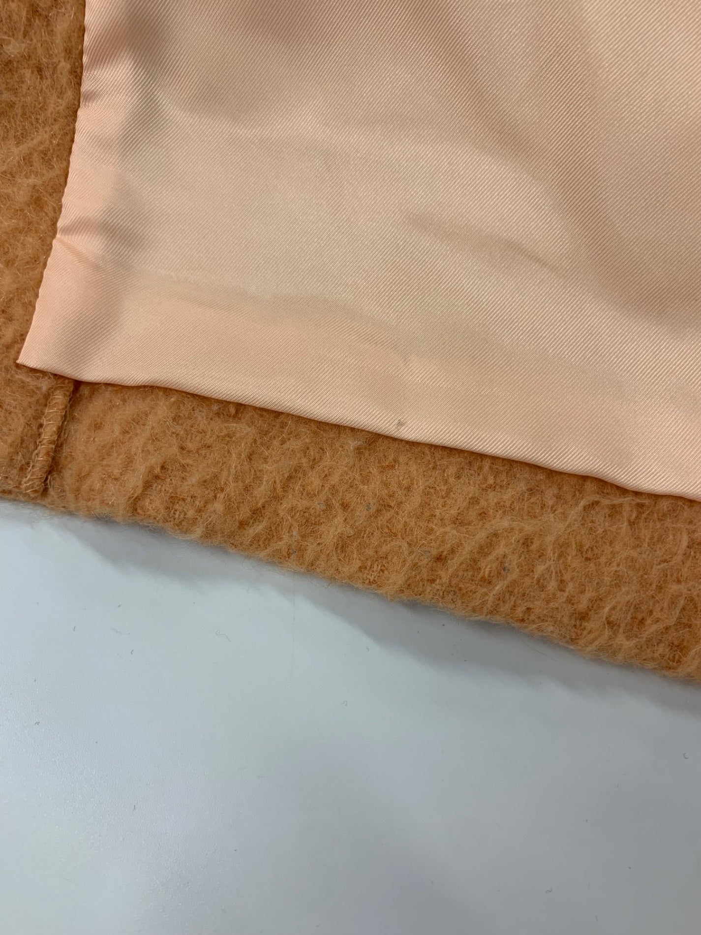 ダイアグラム シャギーピーコート 0321469100 36 オレンジ ゴールドボタン フェイクファー IT0FQ940ZTLK