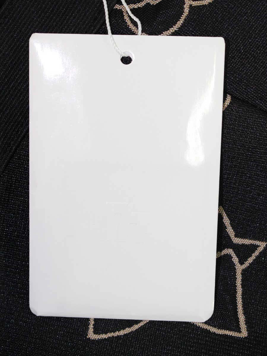 エムズグレイシー 017503 スカート 38 ブラック モチーフ ジャカード ITQQC97BL15Z