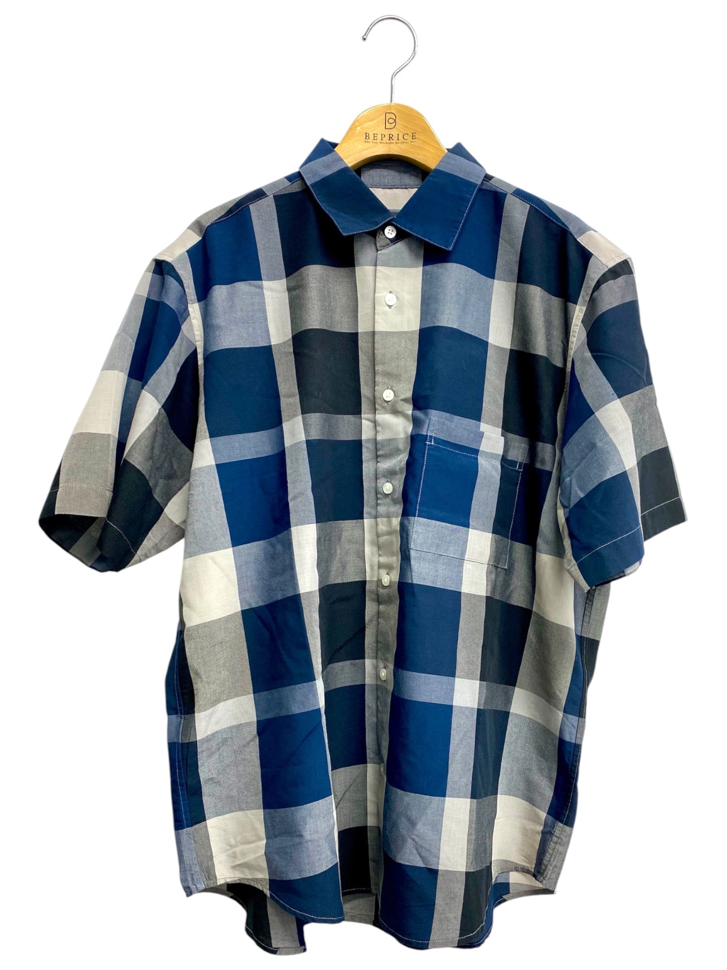 ブラックレーベルクレストブリッジ チェックシャツ 51M21-721-28 L