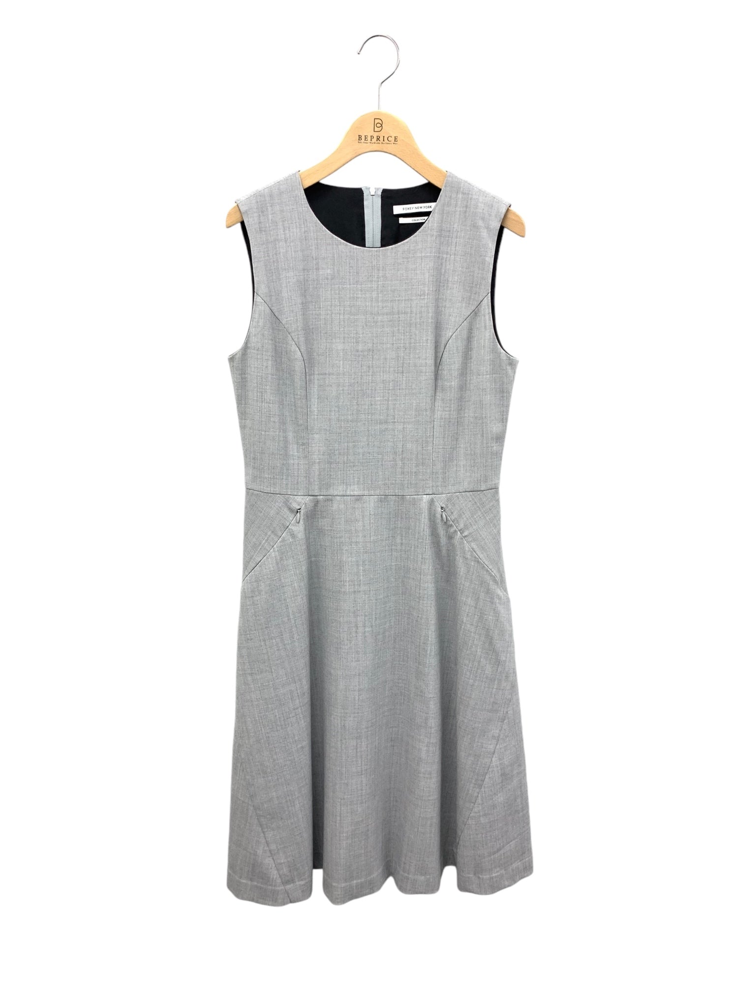 フォクシーニューヨーク collection Dress 38194 ワンピース 40 グレー | 中古ブランド品・古着通販ビープライス