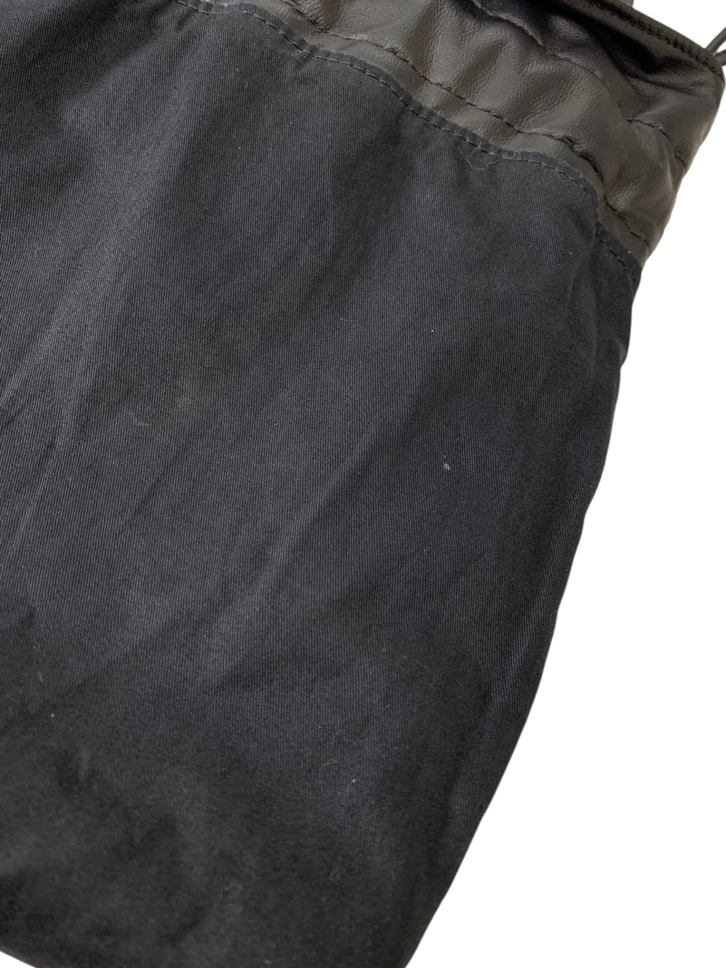 ビューティフルピープル 1275611989 ハンドバッグ ブラック 巾着 ショルダーバッグ フェイクレザー IT69UJQXHVTN