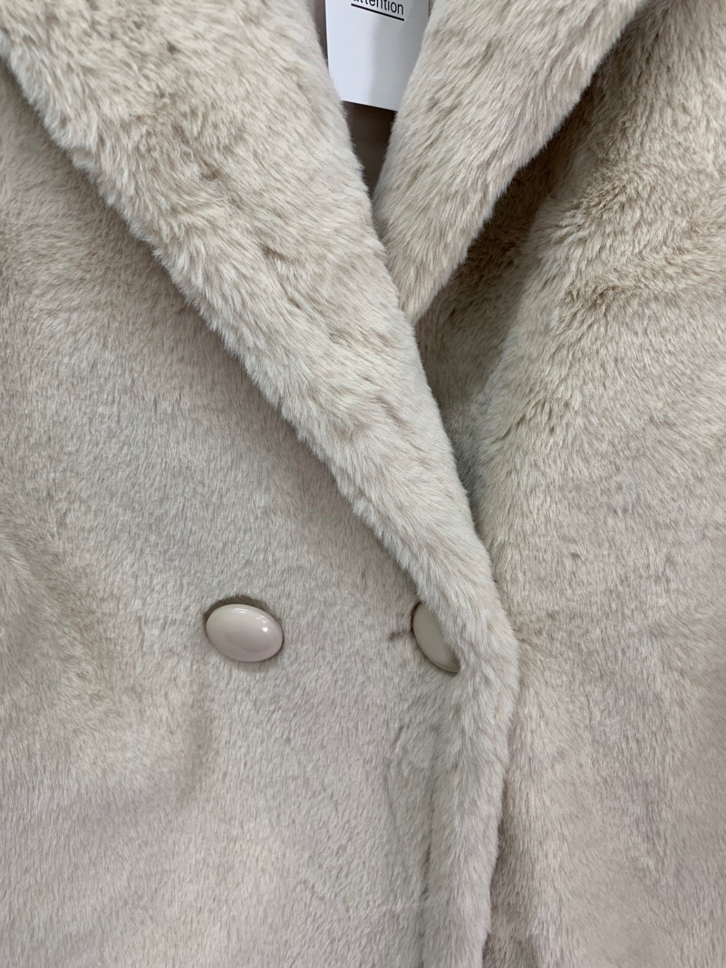 エムズグレイシー 396513 コート F ベージュ フェイクファー ITQ4HSPHLQGE