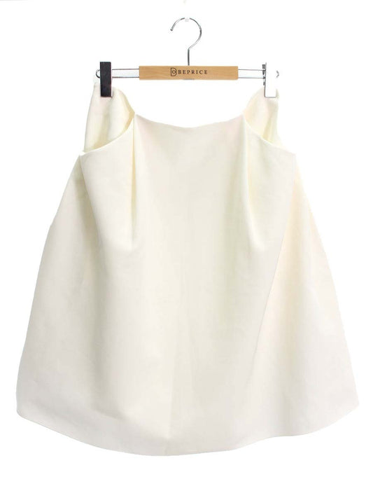 フォクシーニューヨーク Skirt Irips Flare 36424 スカート 42 ホワイト 2018年増産品 ITBBT7YG3744