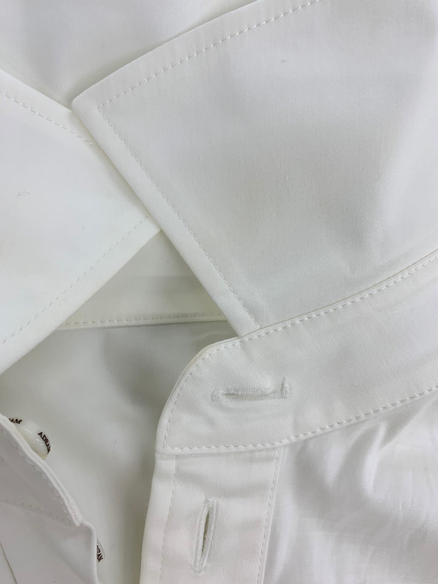 アディアム Museum Dress ミュージアム ドレス 43130 シャツワンピース 2 ホワイト IT6XTGP0QTJK