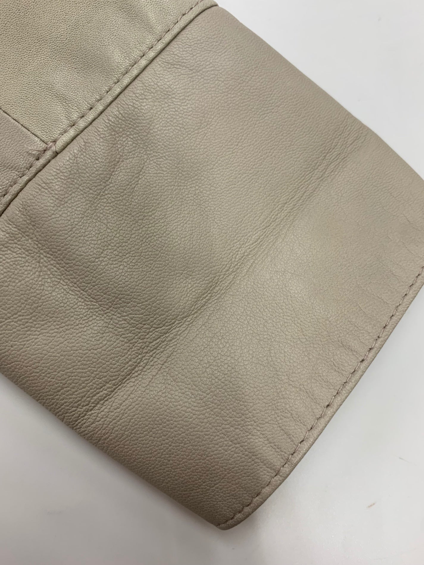 アナイ 10217-09-91-360 レザージャケット 36 ベージュ ノーカラー ITYT76BWNE4M