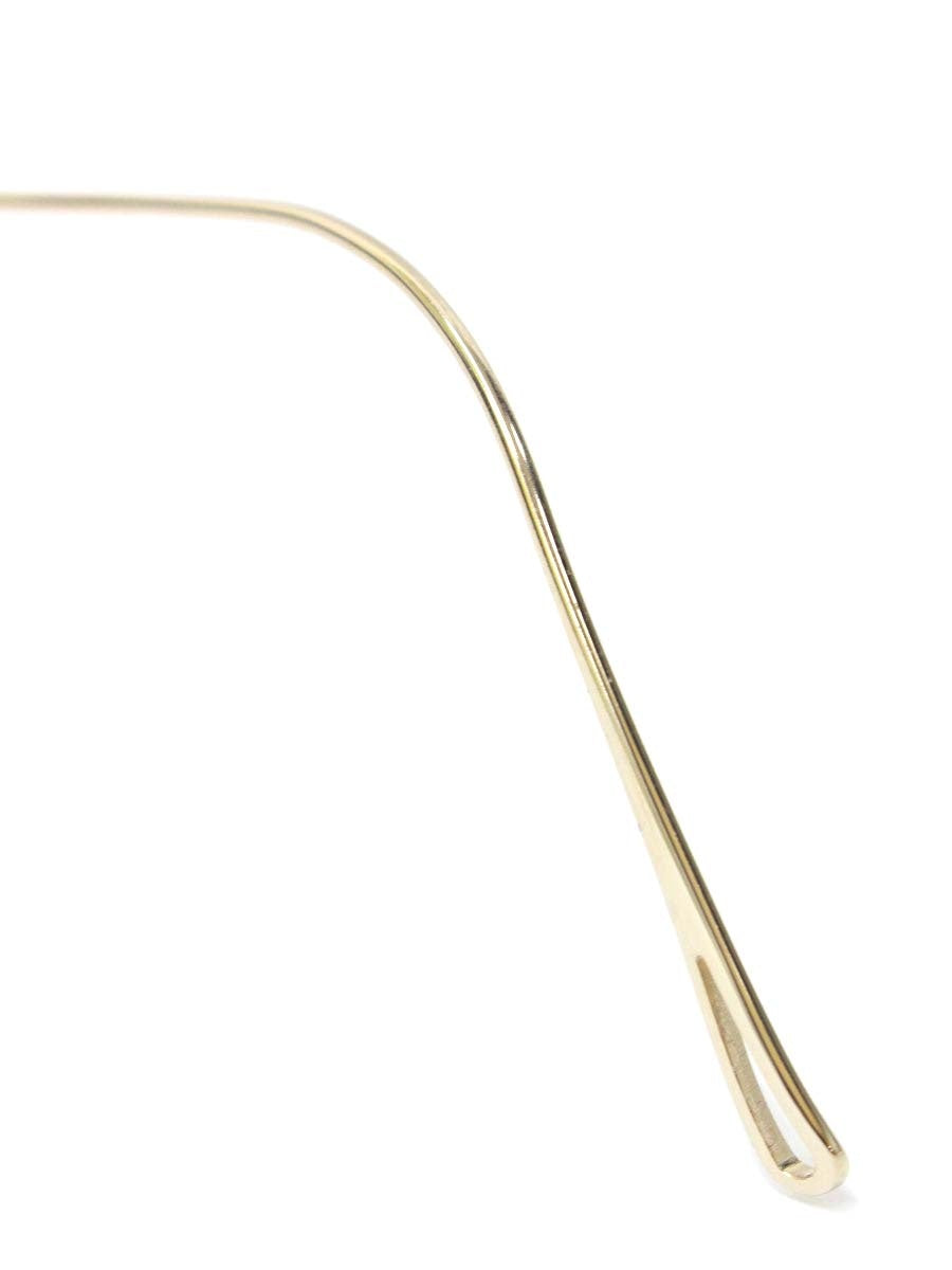 ayame(アヤメ) MANRAY メガネ ゴールド チタンフレーム フルリム ボストンシェイプ ITJX7R0ER85Y