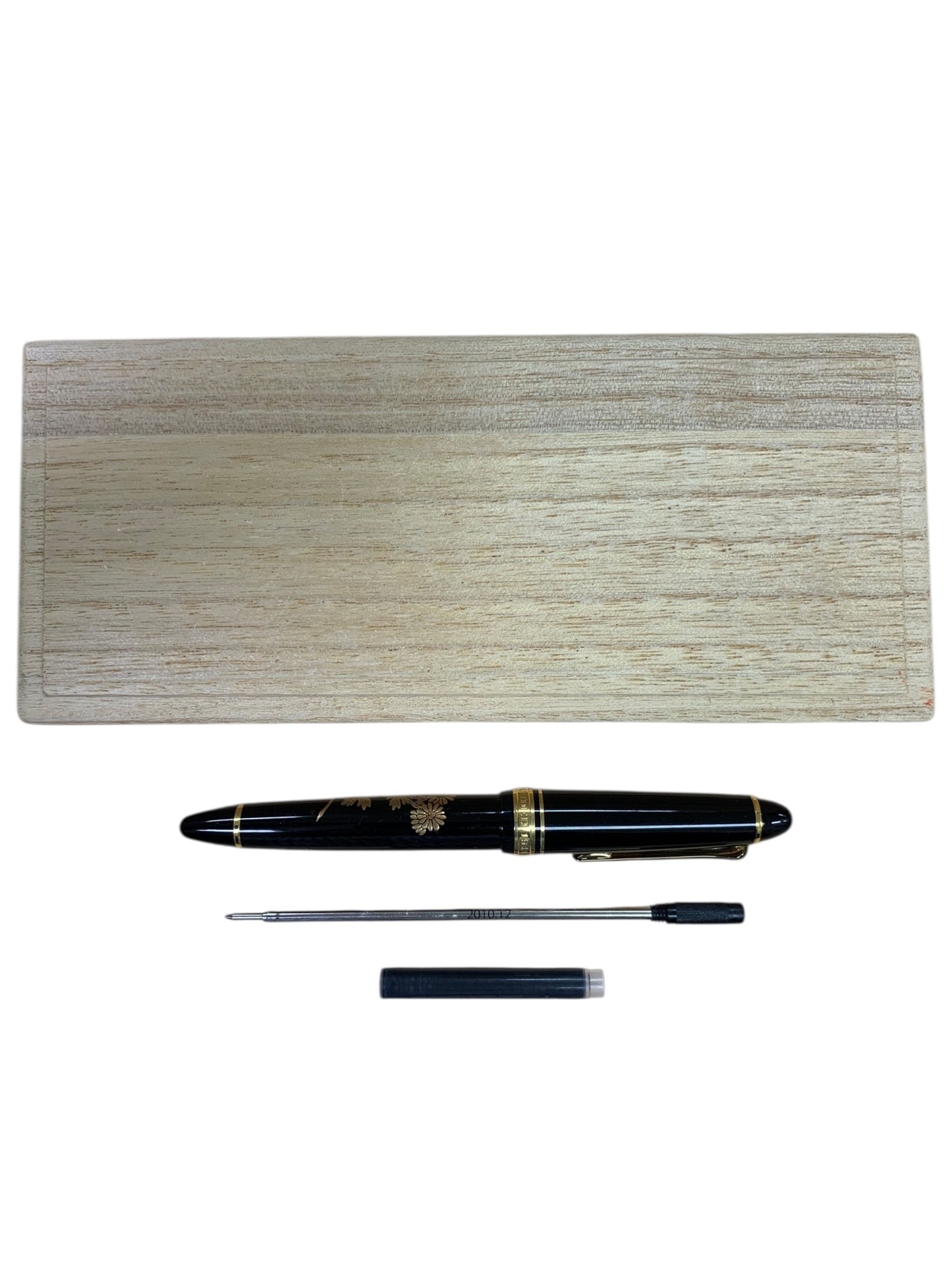 セーラー 万年筆 プロフィット蒔絵(菊) 香仙作 ブラック M 14K IT64DSYJKSS4 【SALE】