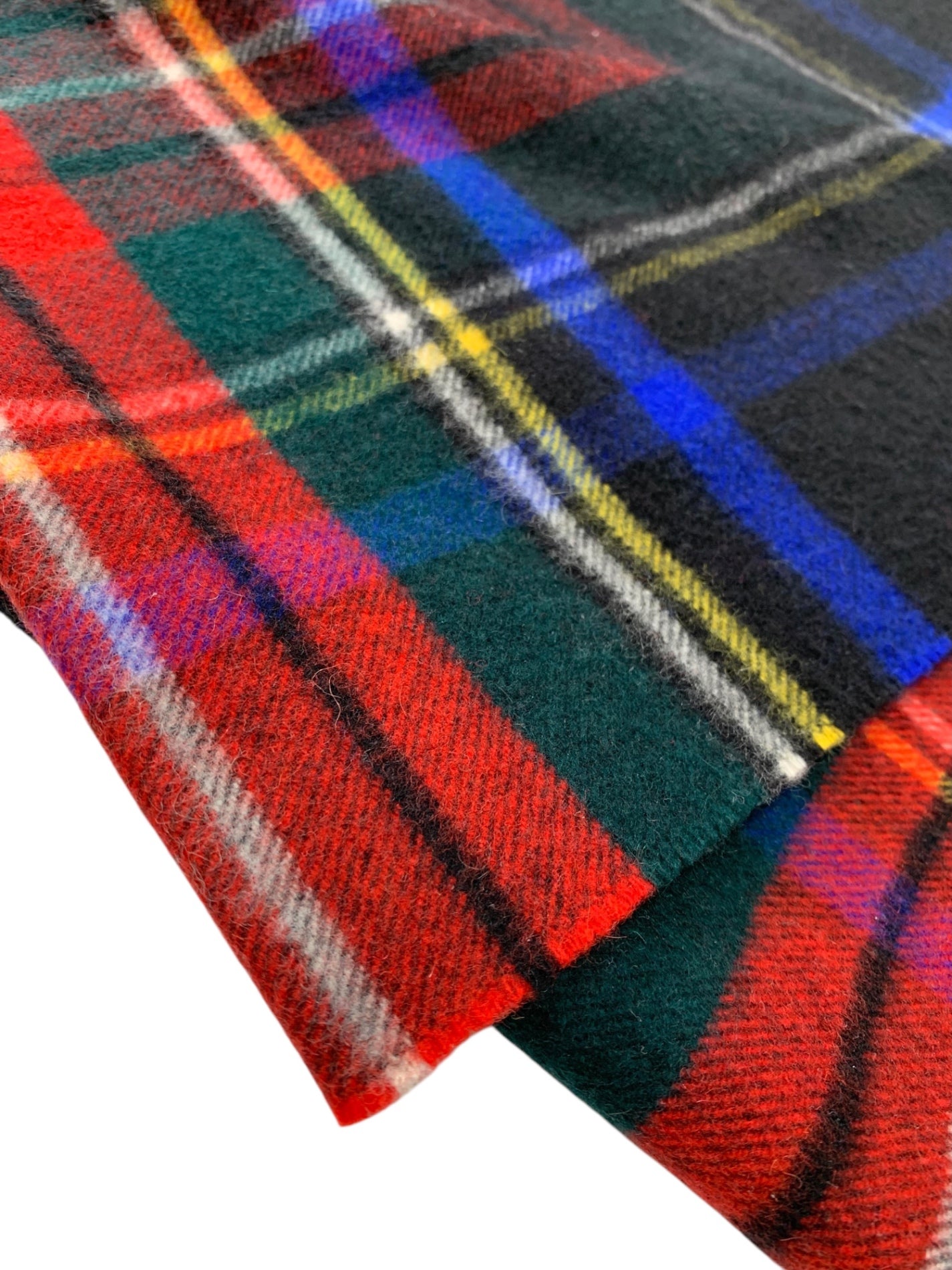 ジョンストンズ WA000056KU032400 ストール レッド タータンチェック カシミヤ 大判 190cm×70cm ITDUIE66QCMC