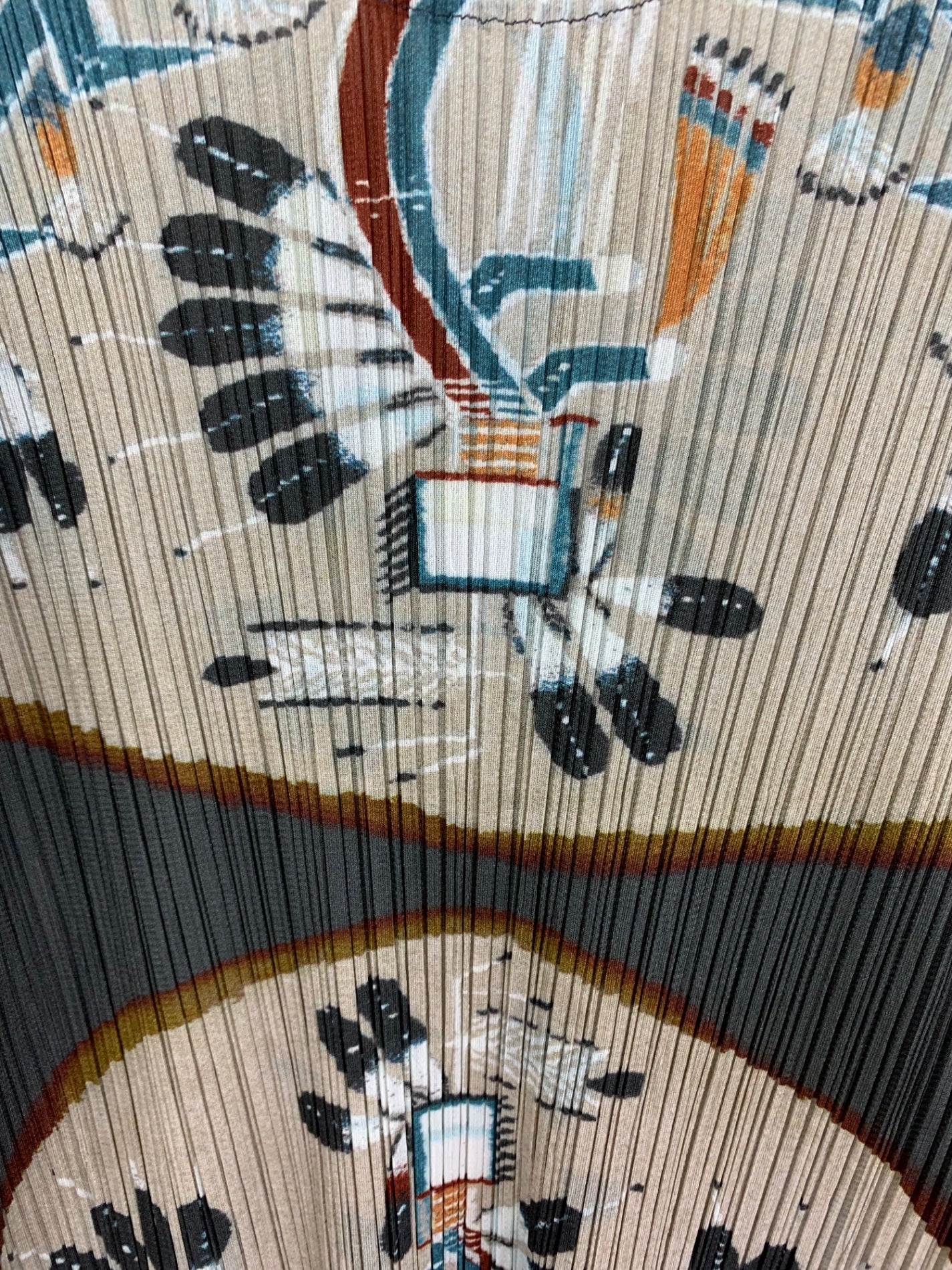 プリーツプリーズイッセイミヤケ PP21-JT526 ワンピース 3 マルチカラー 幾何柄 ネイティブ柄 ITHH3W4XTY2A 【SALE】