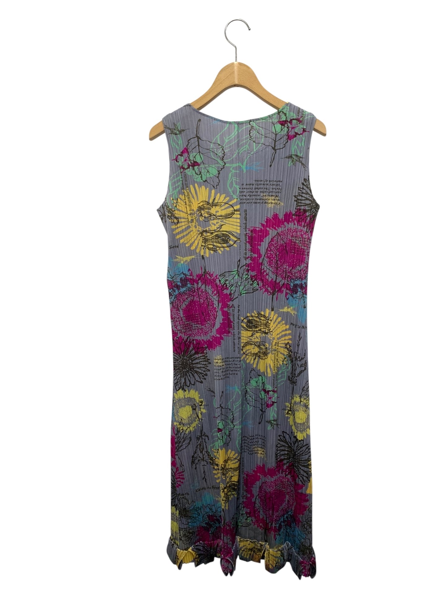 プリーツプリーズイッセイミヤケ PP71-JH786 ワンピース 3 グレー 2B フロントボタン ITEG0W9W8T9C