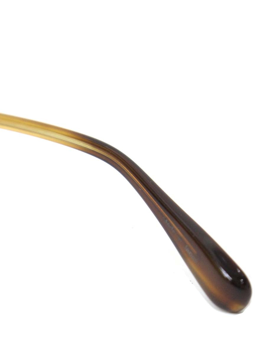 オリバーピープルズ Flux メガネ ブラウン コンビフレーム フルリム ブロウ IT8M8GL8THVL 【SALE】