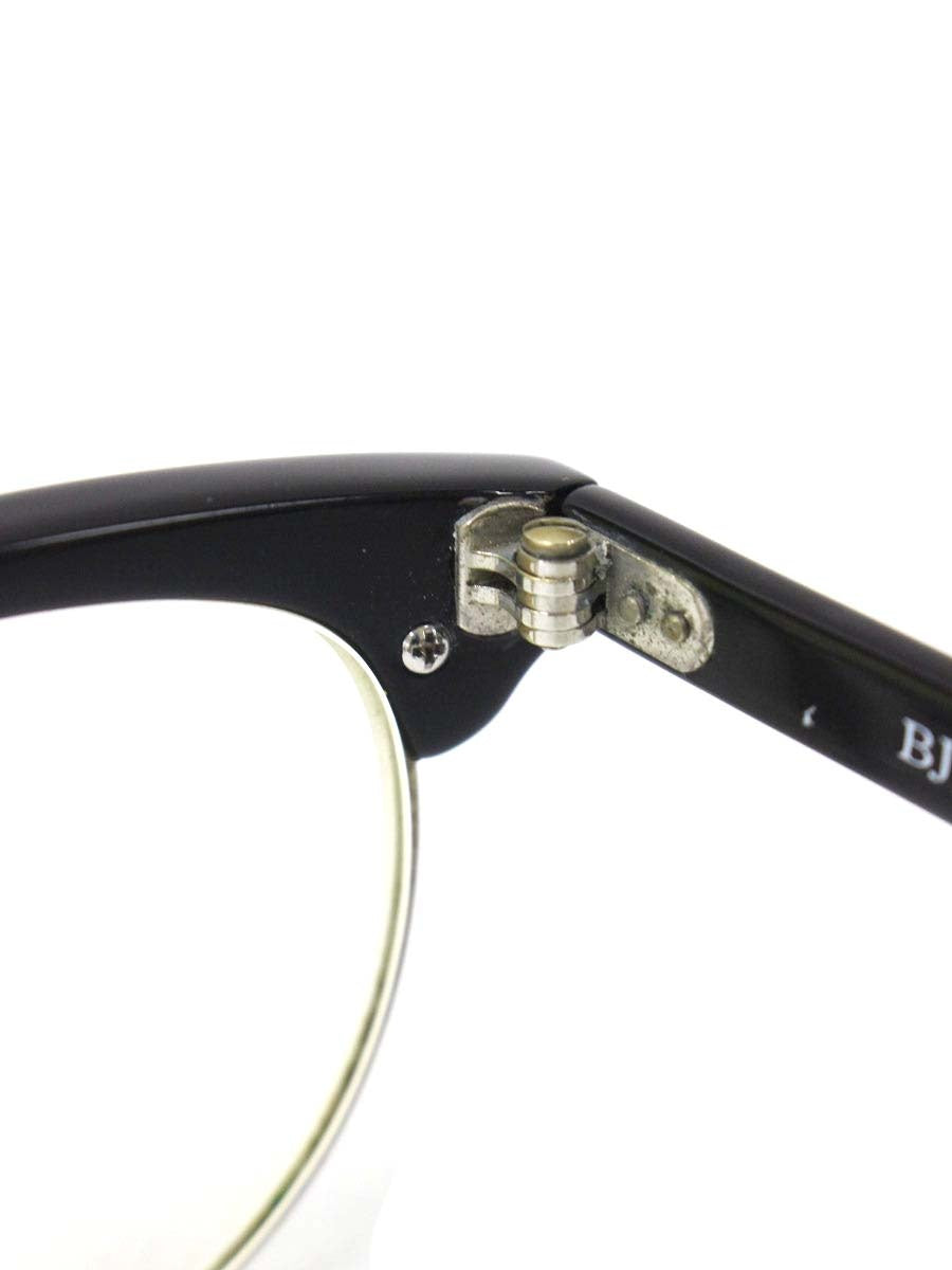BJクラシックコレクション S-811 メガネ ブラック コンビフレーム フルリム サーモント ボストン ITZM2OFXO0VE
