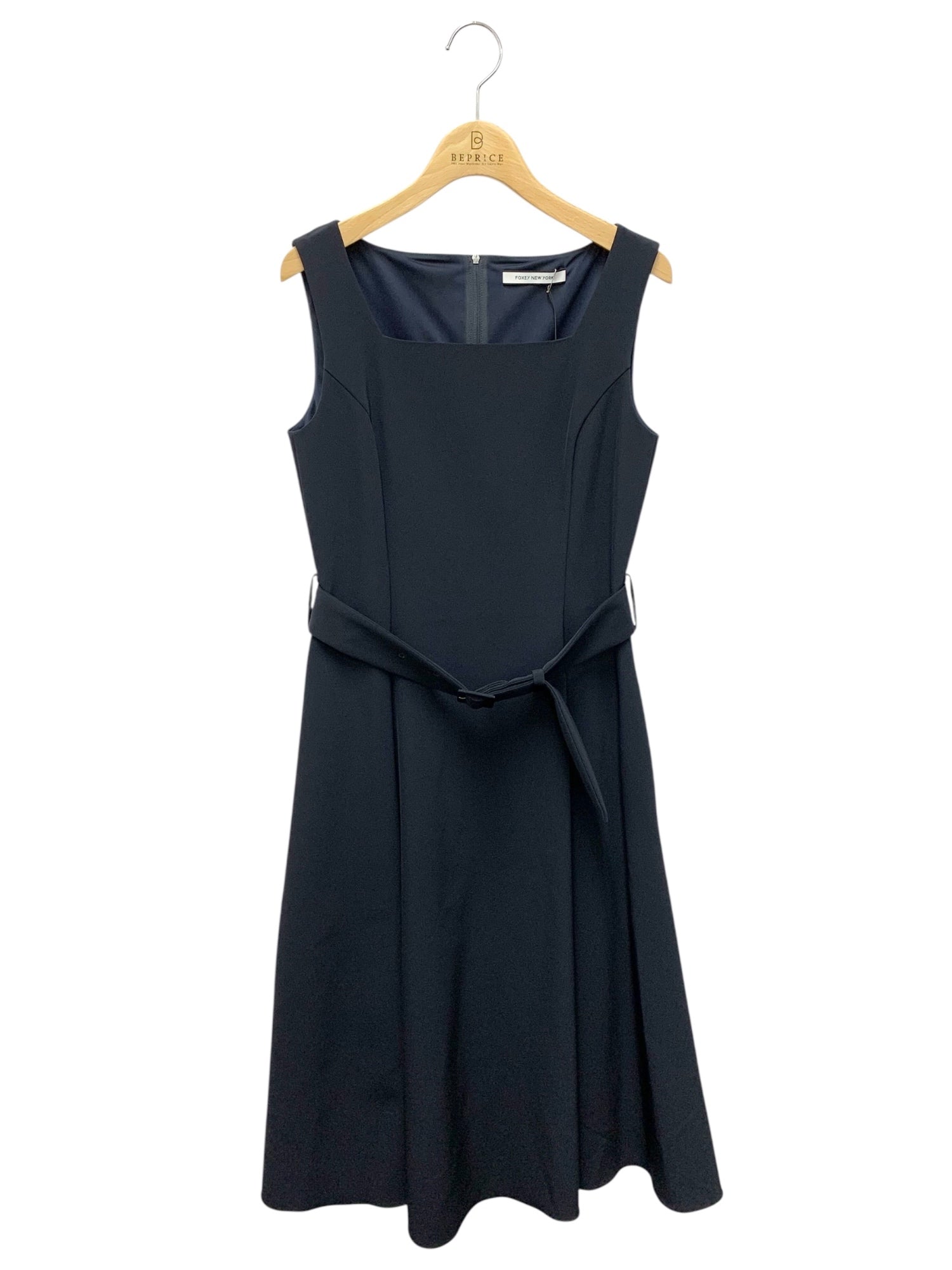 FOXEY 半袖 Aライン ワンピース ネイビー FOXEY 半袖 Aライン ワンピース ネイビー 楽天市場】フォクシー