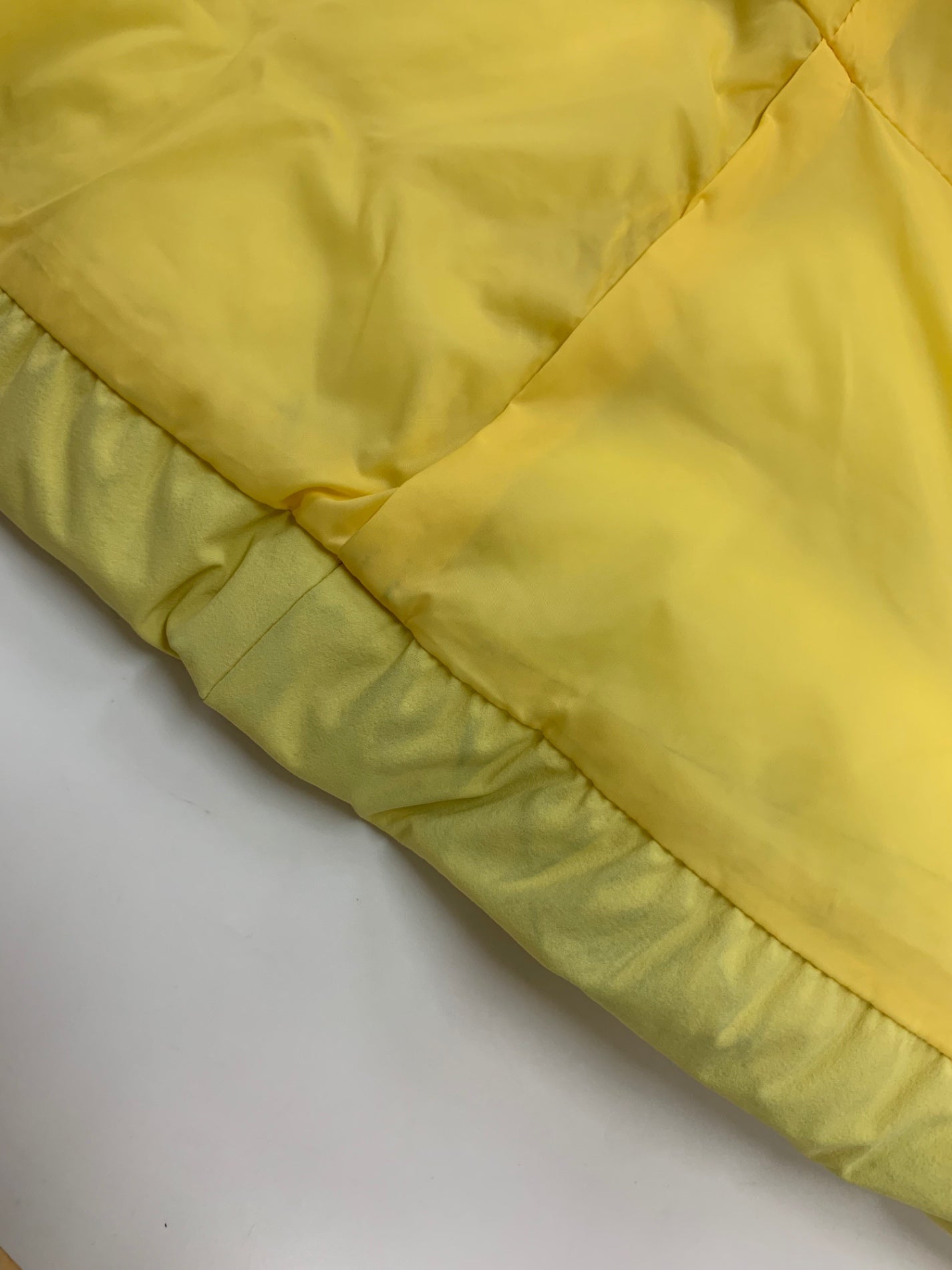 エムズグレイシー フェイクファー付き ショート 319606 ダウンジャケット 38 イエロー フリル ITPK9J3HIXQE