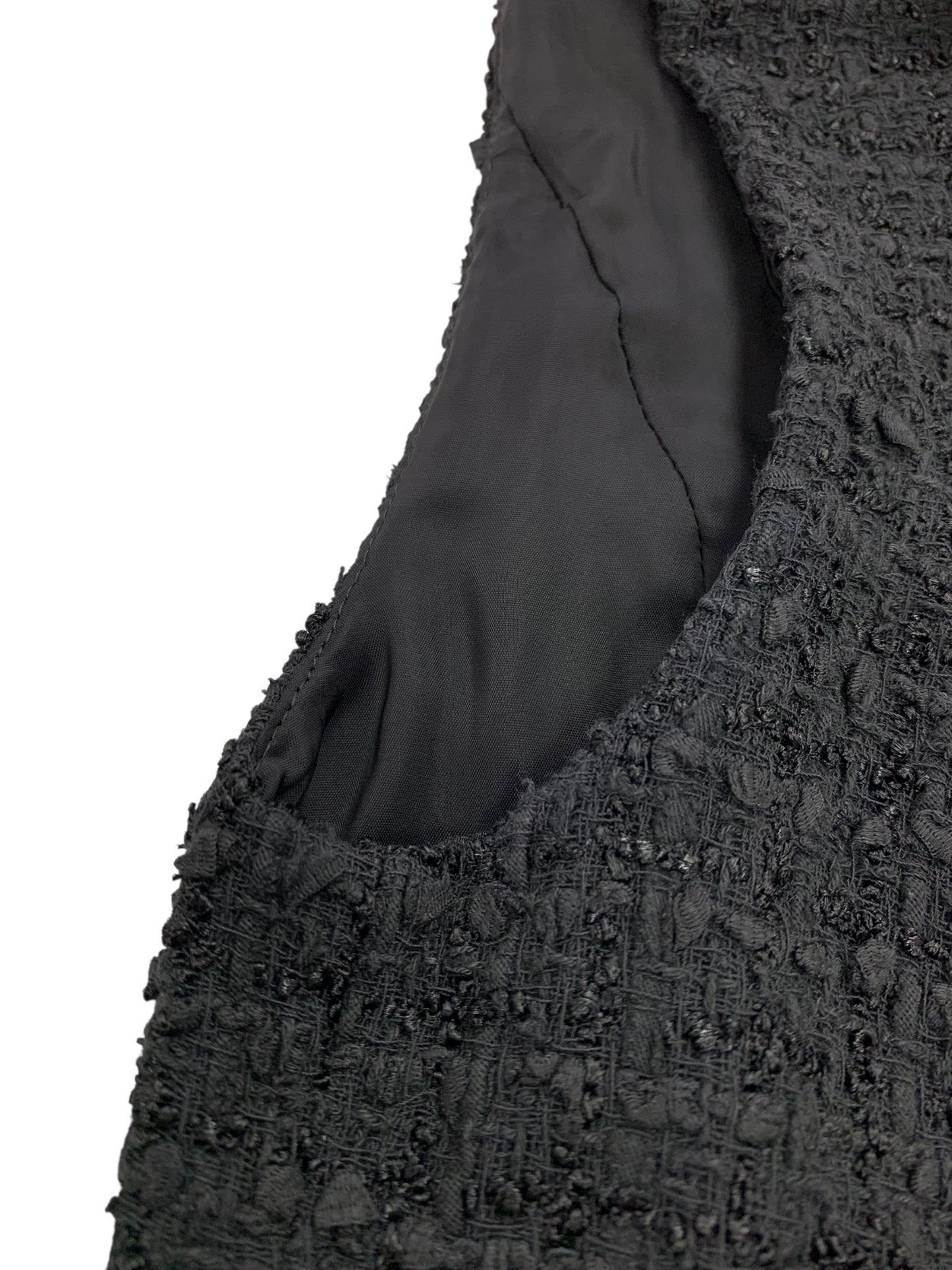 フォクシーブティック Dress Petal Tweed 37432 ワンピース 38 ブラック ITHONCX55BEO