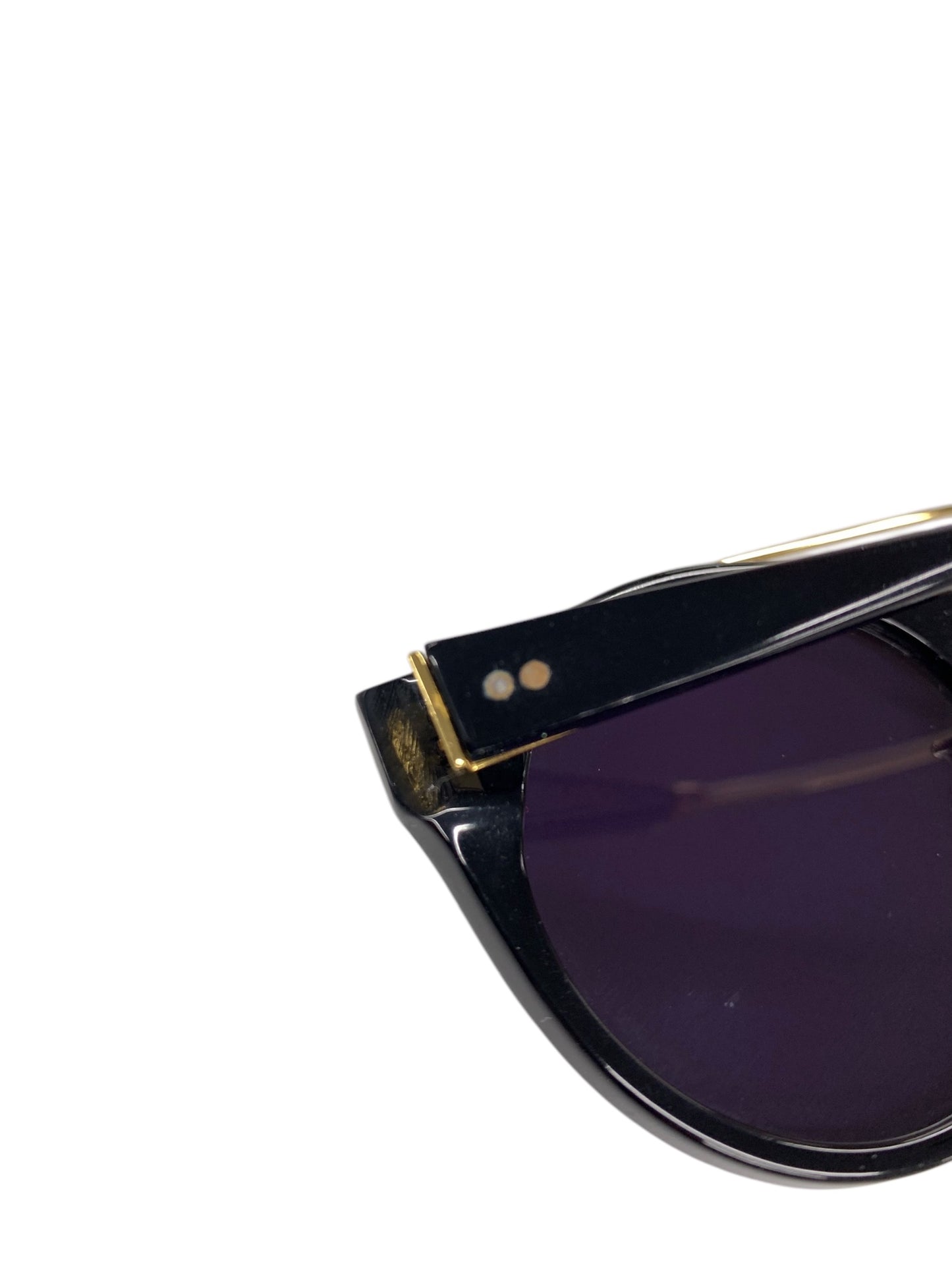 エーディーエスアール ALSINA サングラス ブラック セルフレーム フルリム ラウンド(丸メガネ) ITOY1YVGG2N0