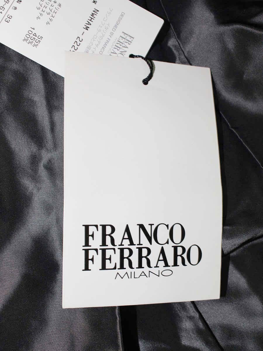 フランコフェラーロ NWHAM-22290 スカート 1 ブラック ティアード IT8ZJ89UY07C 【SALE】